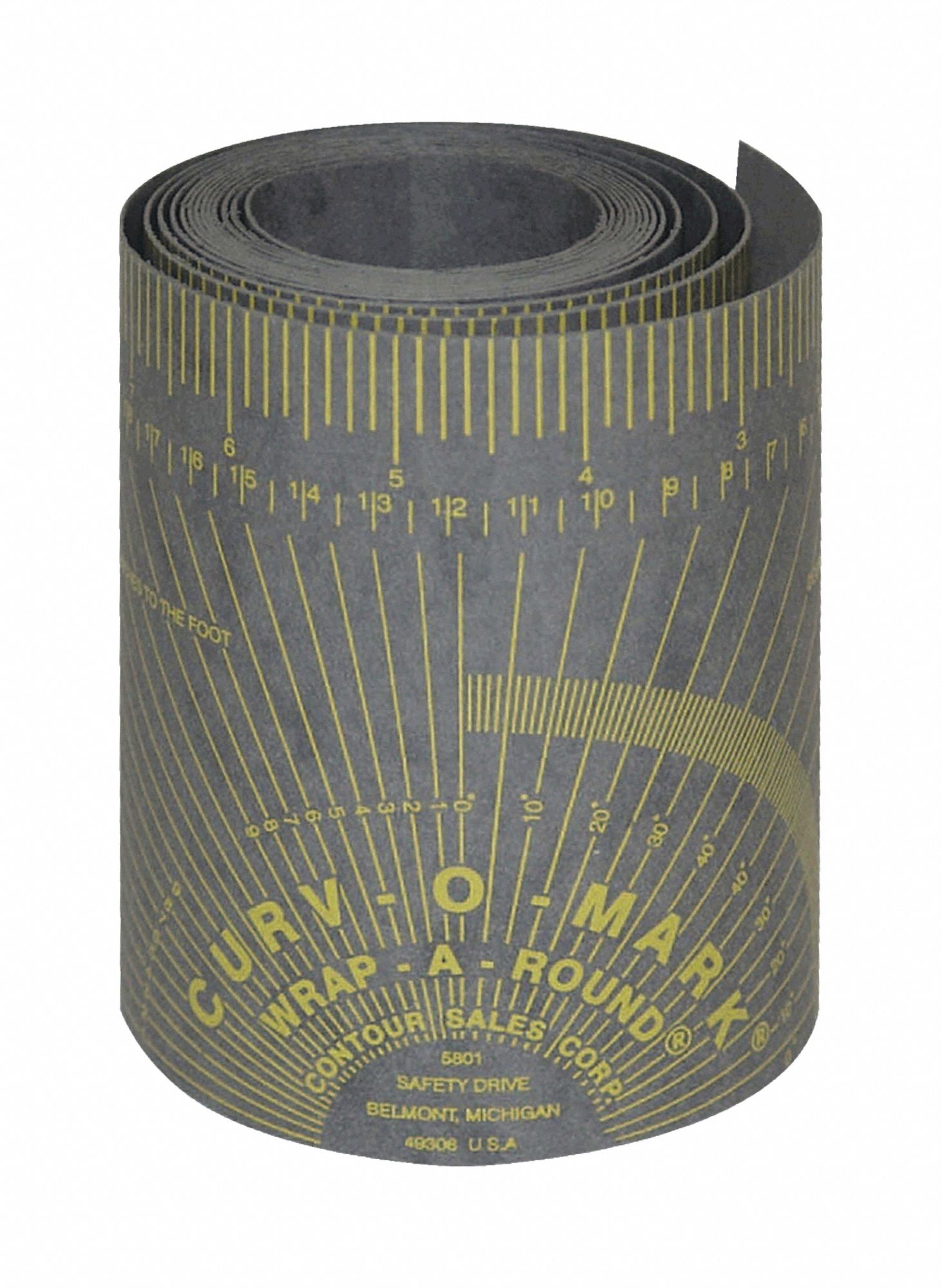 RUBAN MARQUAGE TUYAU,4 PO-12 PO