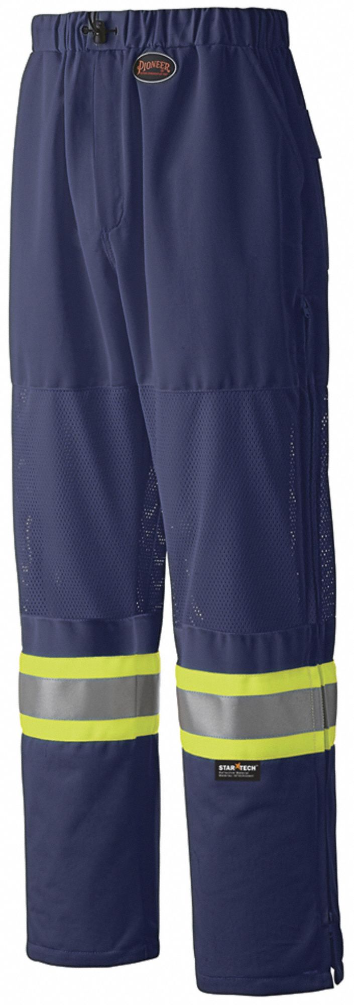 HIGH-VISIBILITY PANTS,NAVY,SZ XL