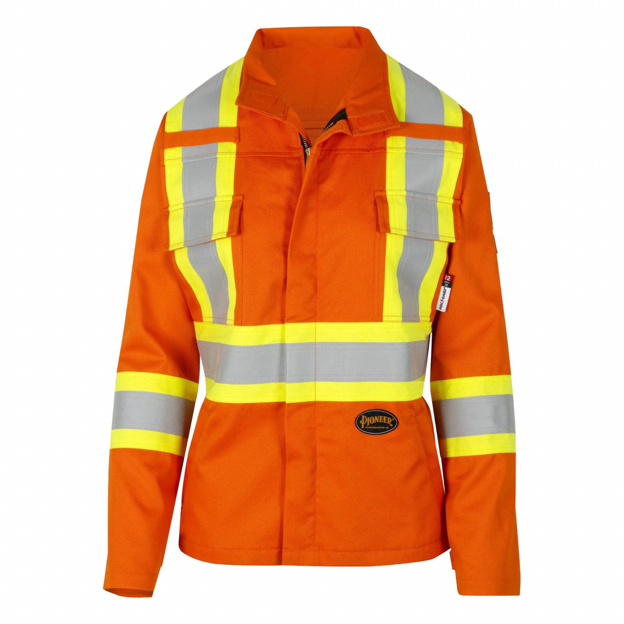 Veste ignif fem n/doublEe,org hte vis