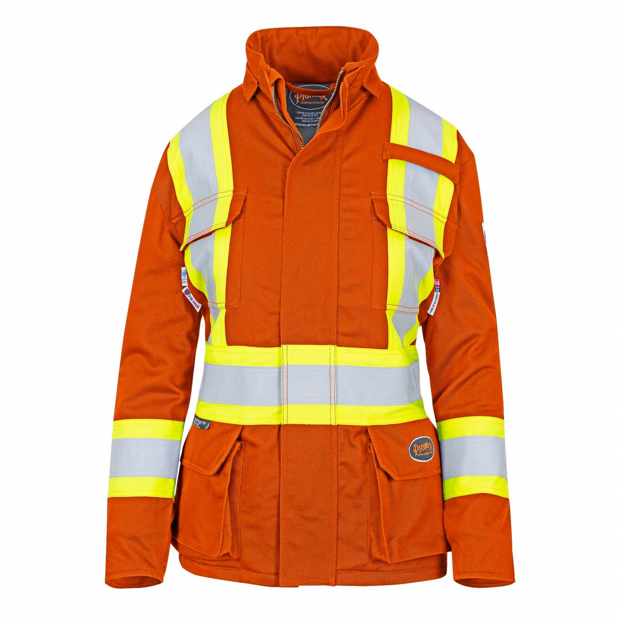 PARKA,WOMEN,FR/ARC RATED,HI-VIS ORANGE