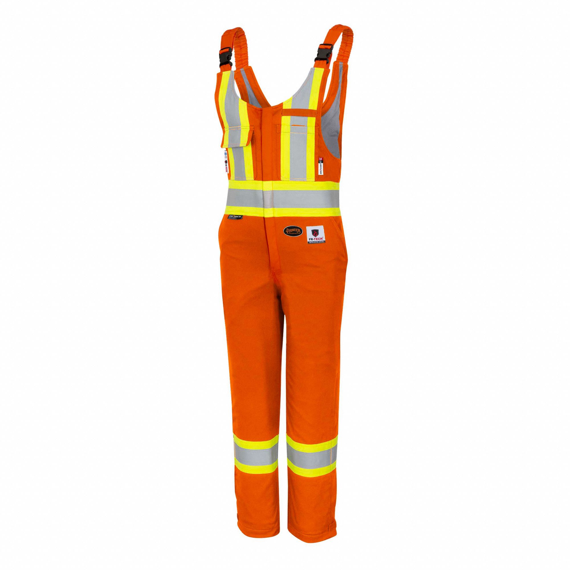 OVERALL,WOMEN,FR/AR RATED,HI-VIS ORANGE