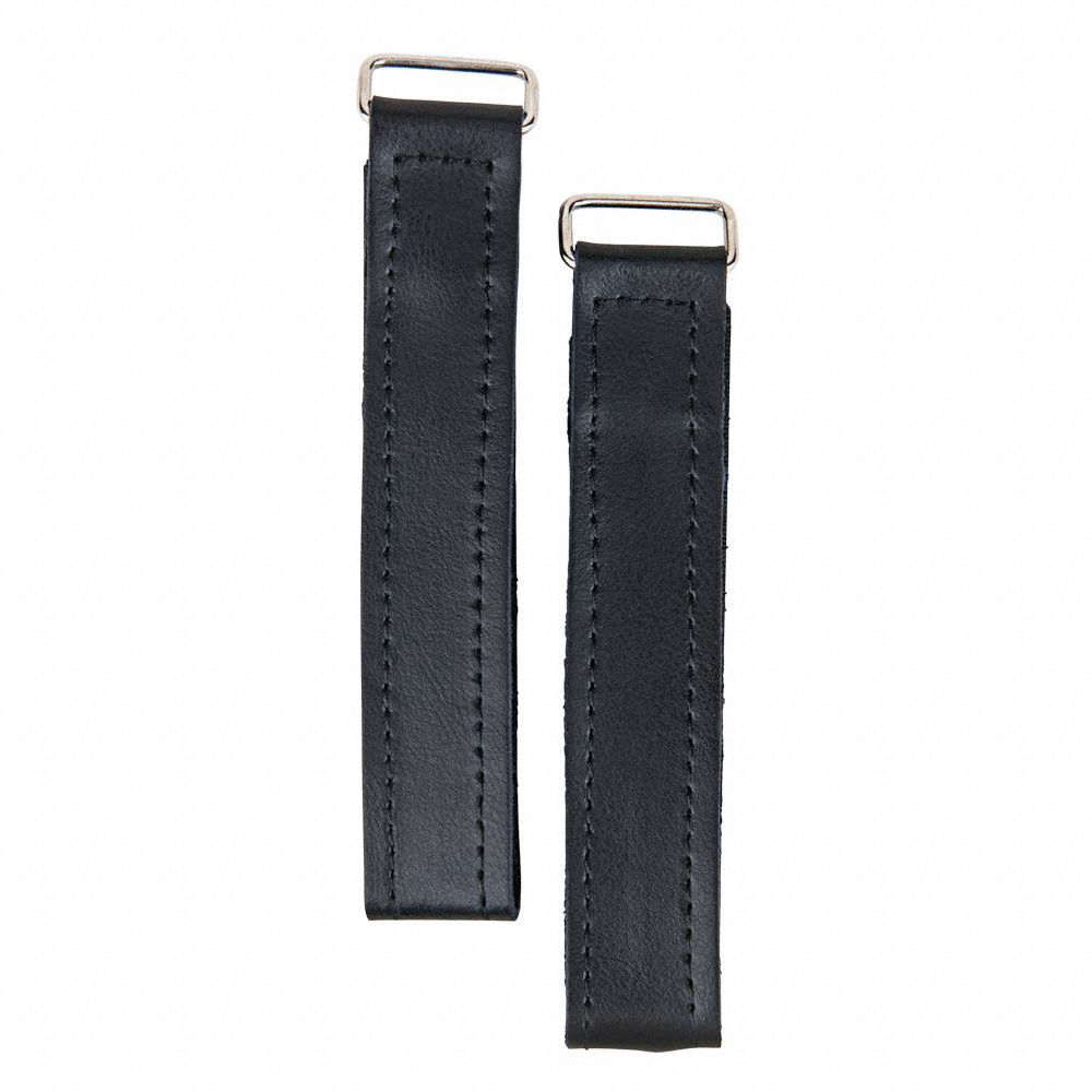 EXTENSION STRAPS, S/L, BLACK, UNISEX, LEATHER UPPER