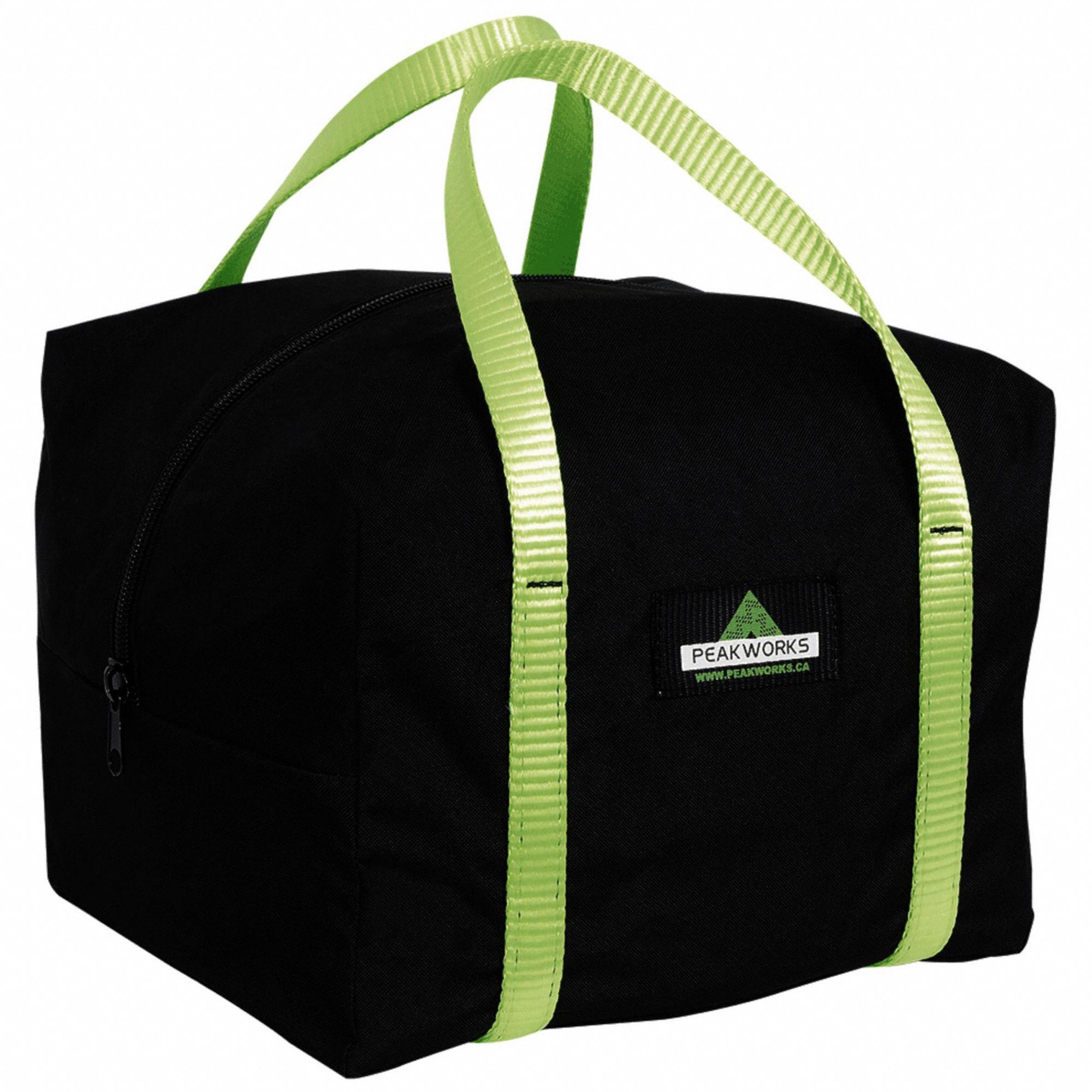 NYLON HARNESS BAG, NYLON WEBBING, BLACK