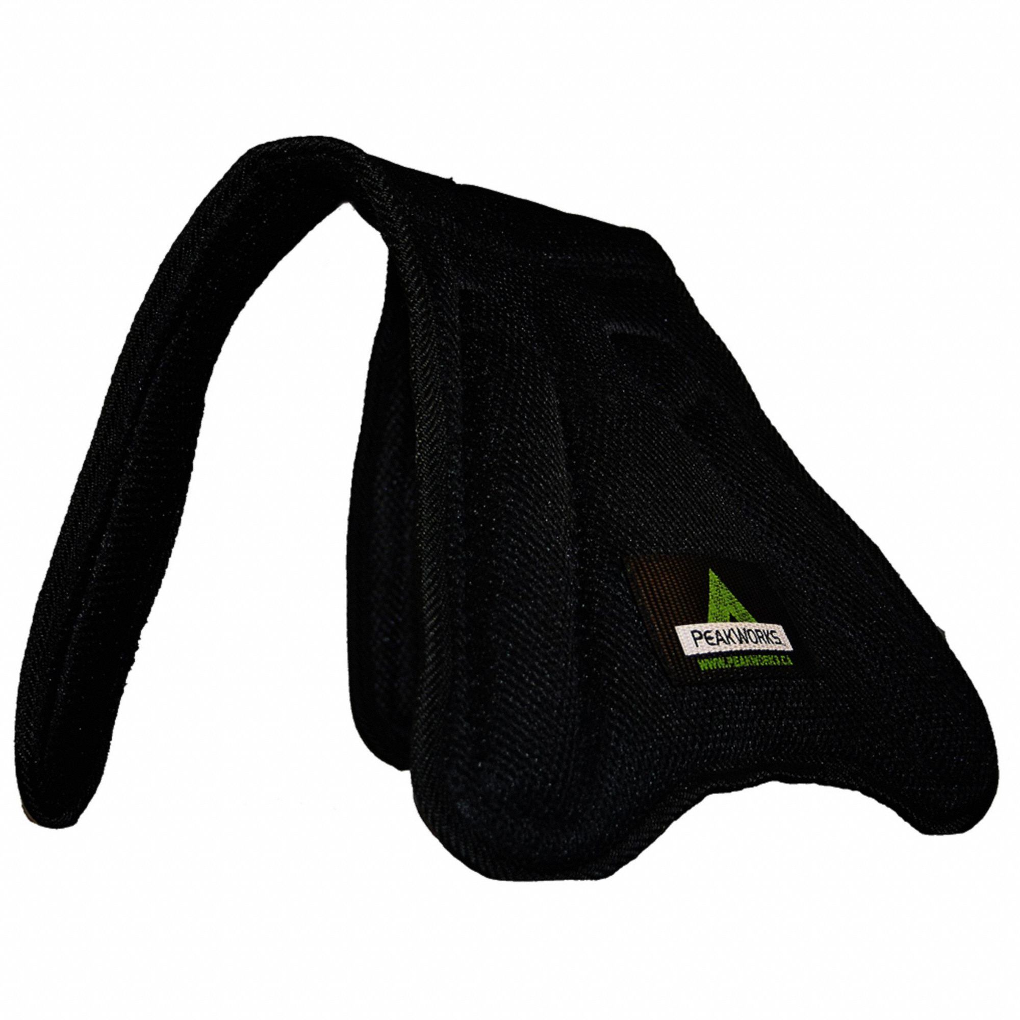 BACK PAD, FABRIC, BLACK