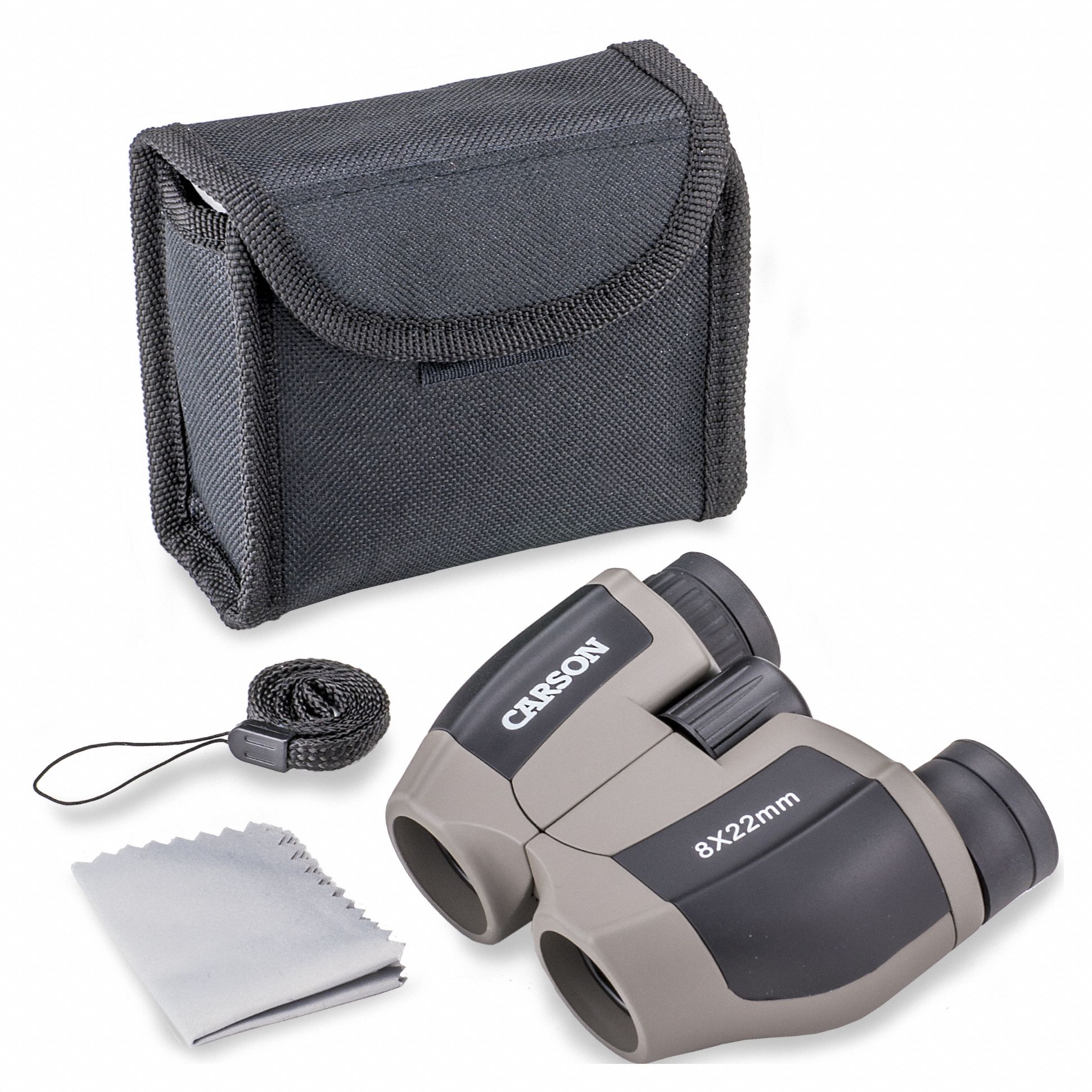 BINOCULAR,COMPACT,4 7/64 IN L