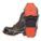 LOW PROFILE ICE CLEATS, ORANGE/GREY, X-LARGE, RUBBER/TUNGSTEN CARBIDE, PAIR