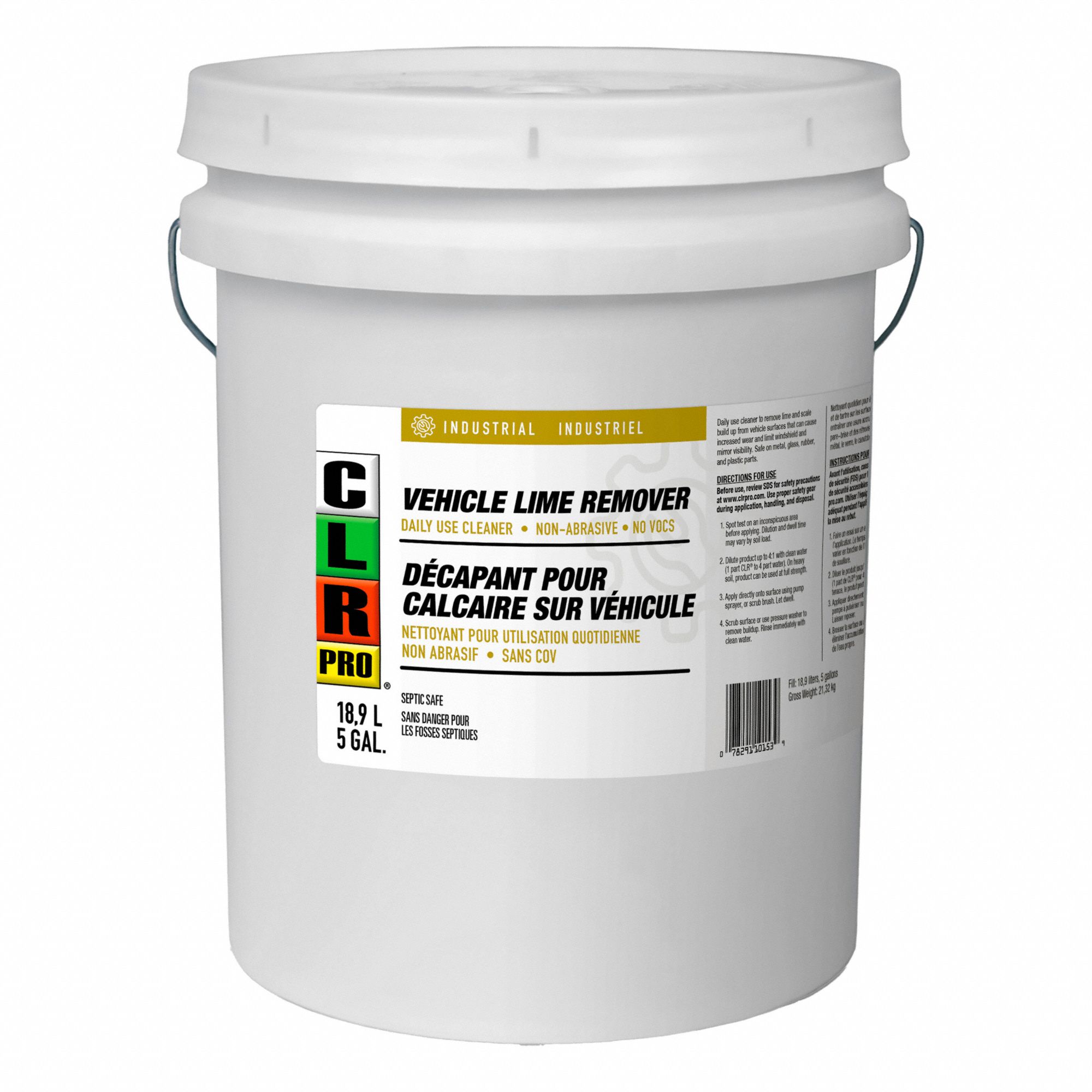VEHICLE LIME REMOVER,5 GAL,BUCKET