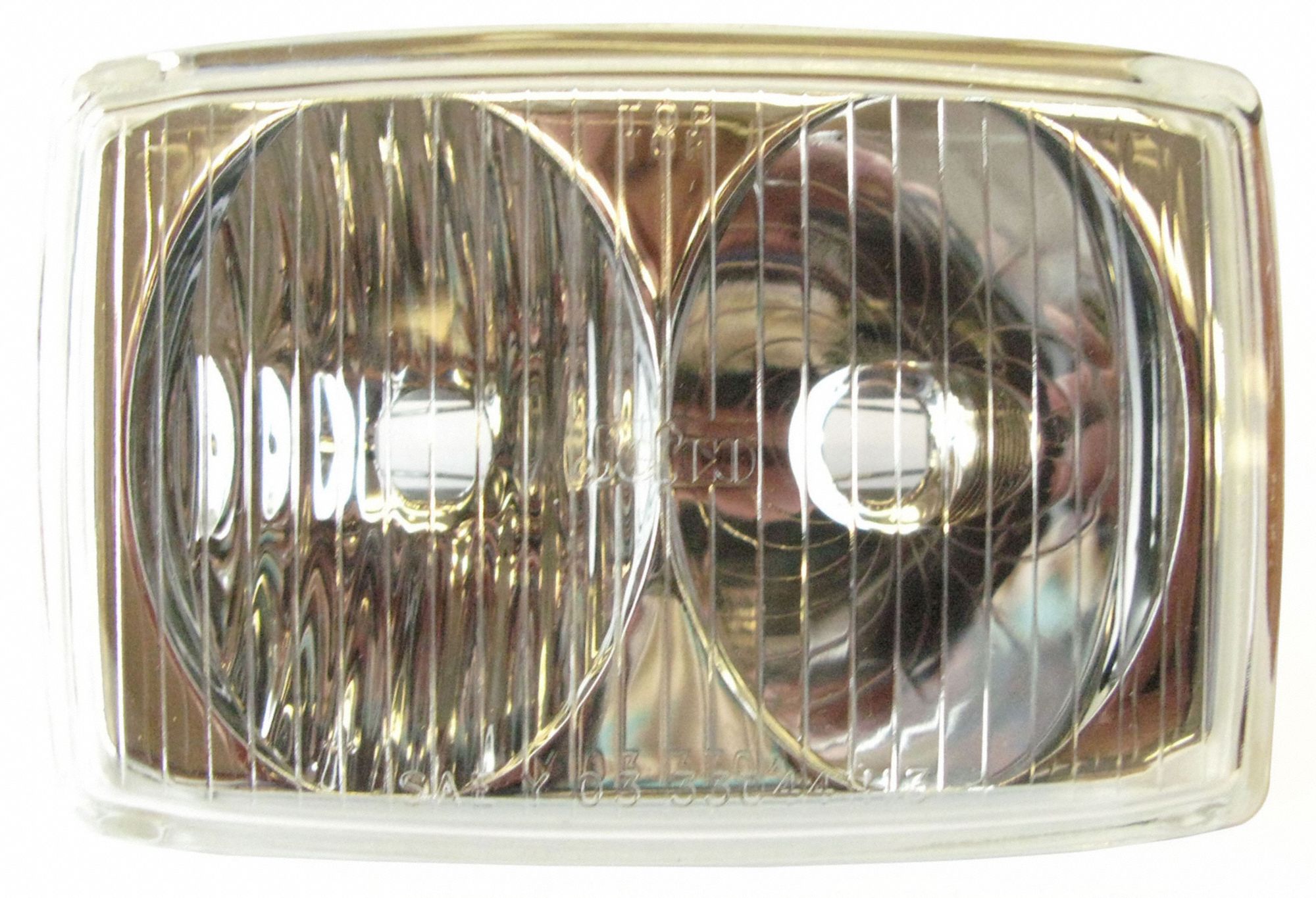 LENS,RECTANGULAR,4X6 IN DIA,GLASS,CLEAR