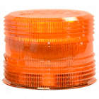 LENS,ROUND,5 IN DIA,POLYCARBONATE,AMBER