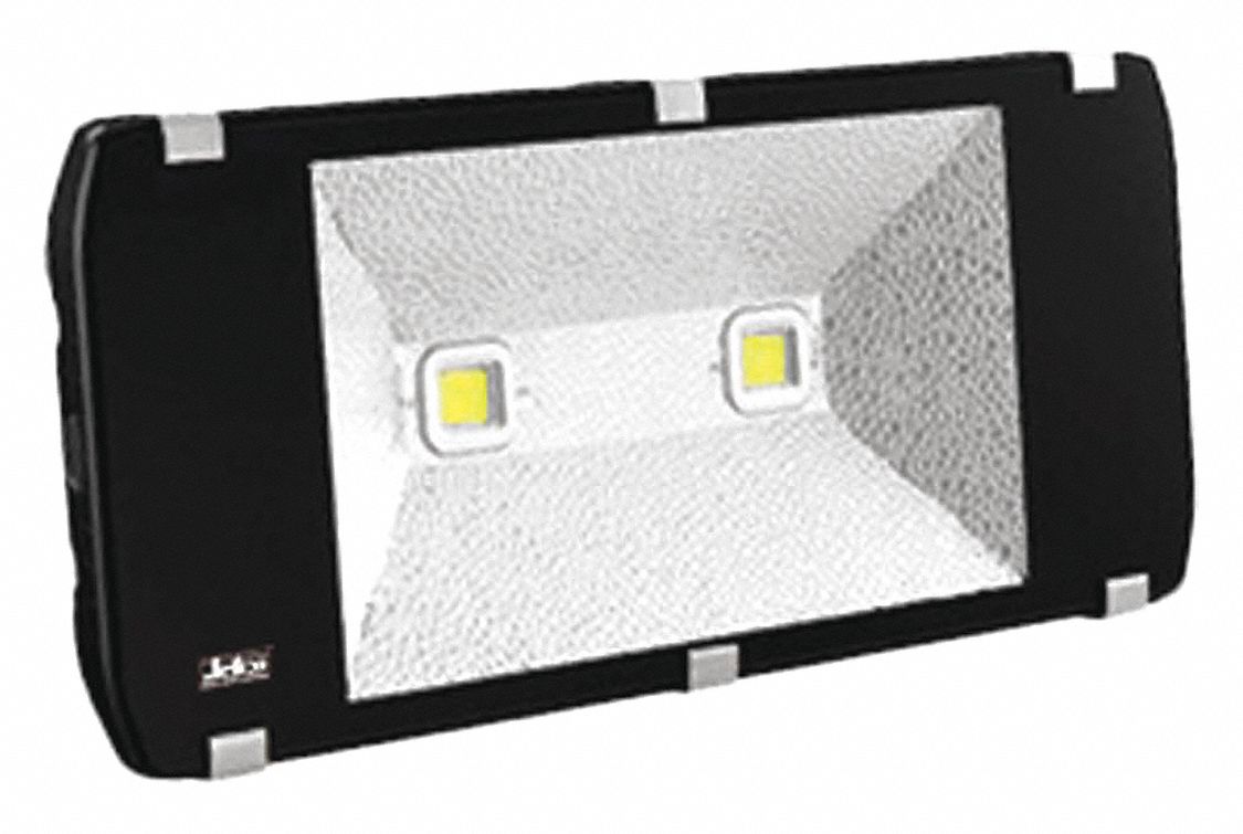 SCENE LIGHT, RECTANGLE, 12V/110 AC, WHITE/BLACK, 14 1/2 X 27 X 10 X 26 IN, GLASS/STEEL