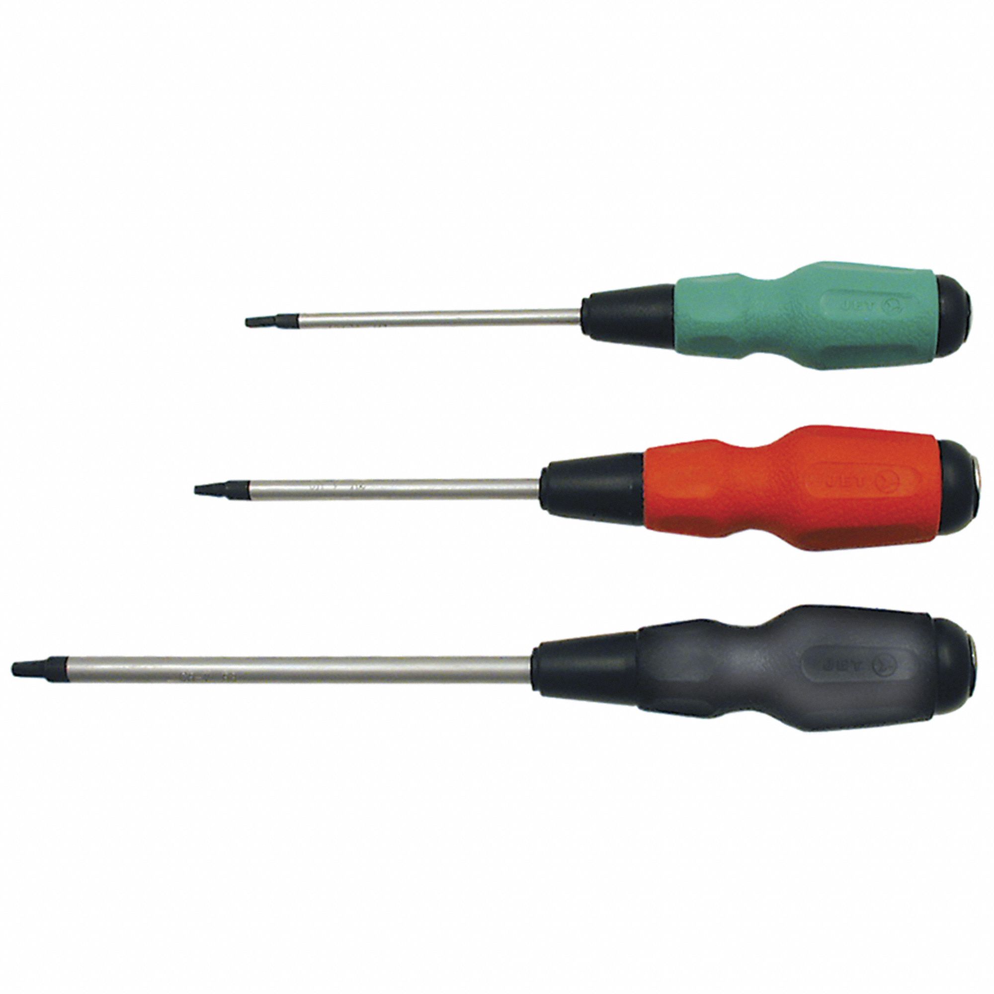 SCREWDRIVER, #2 TIP, CUSHION GRIP, ROBERTSON, 4 IN