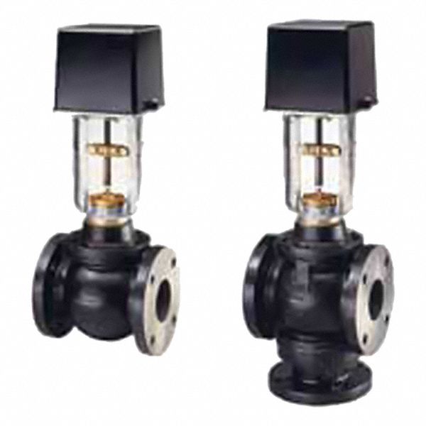 GLOBE VALVE,2-WAY,NC,3 IN,FLANGED