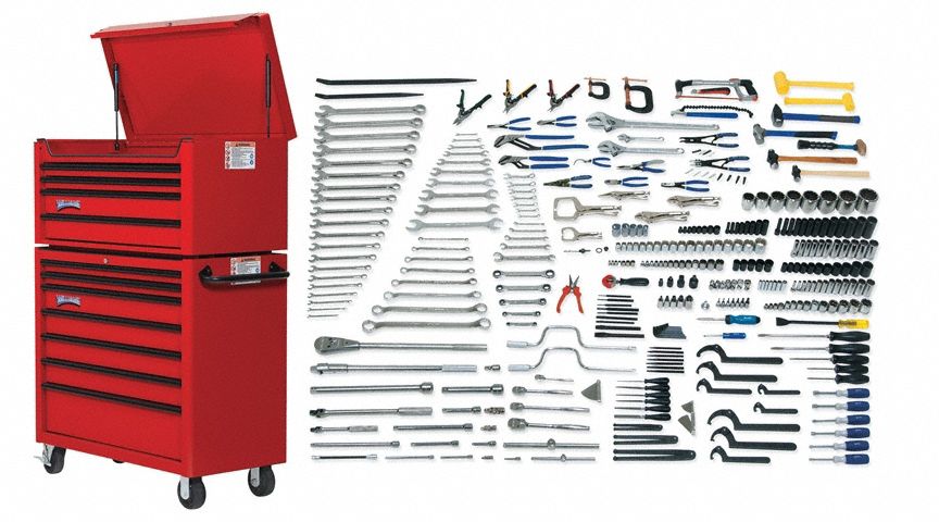 Master Tool Set Rolling Tool Cabinet