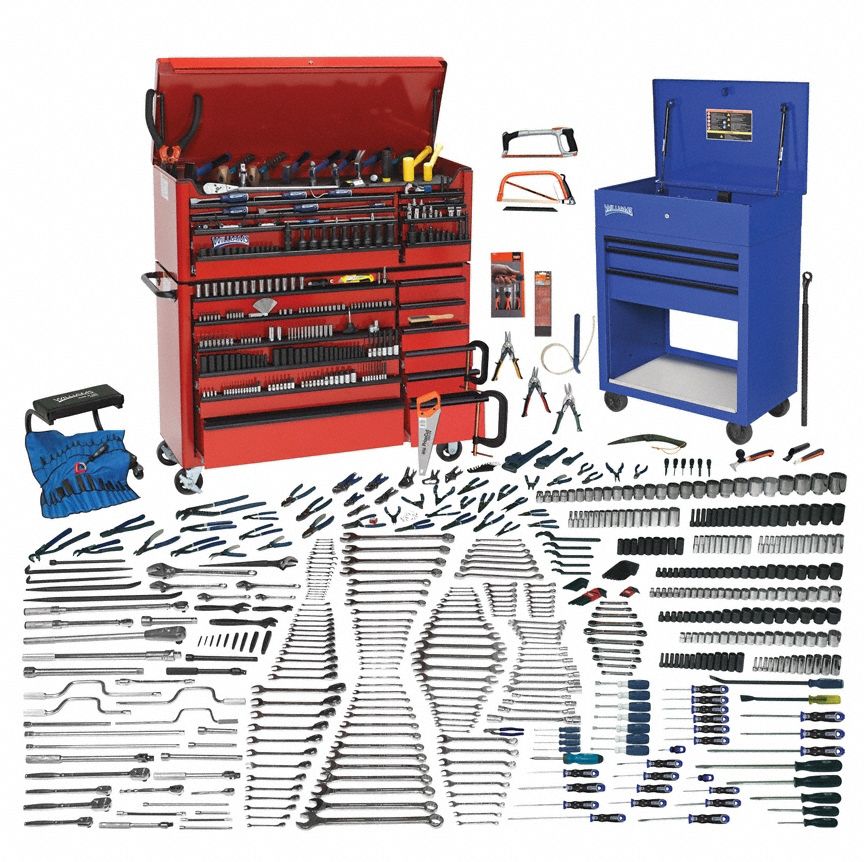 Master Tool Set Rolling Tool Cabinet