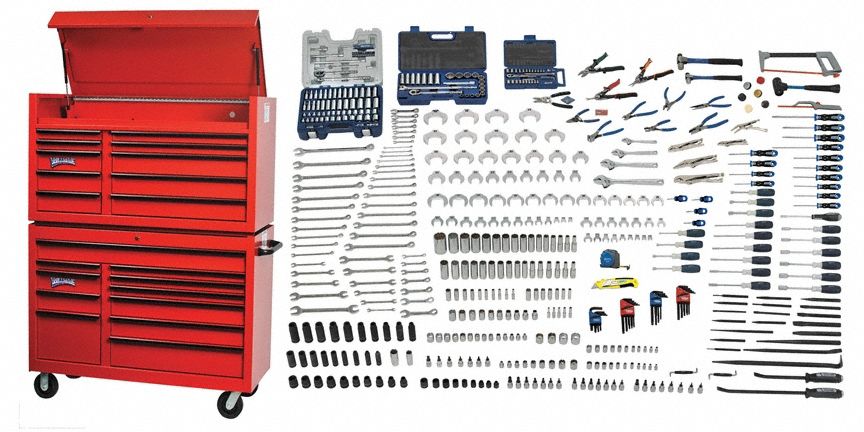 Master Tool Set Rolling Tool Cabinet