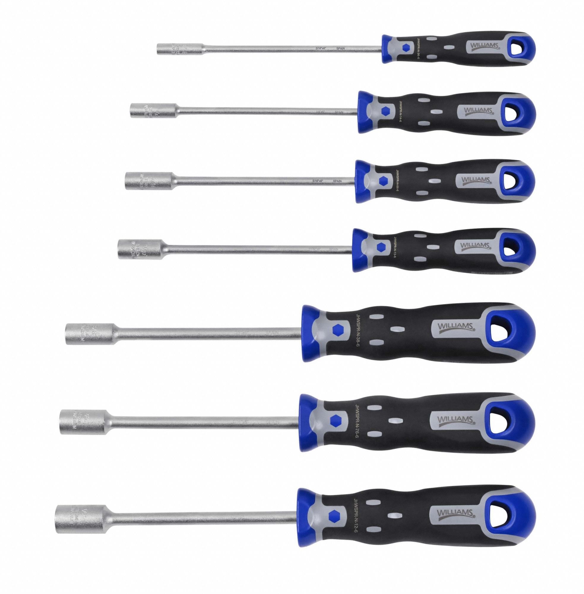 7-Piece SAE Nutdriver Set
