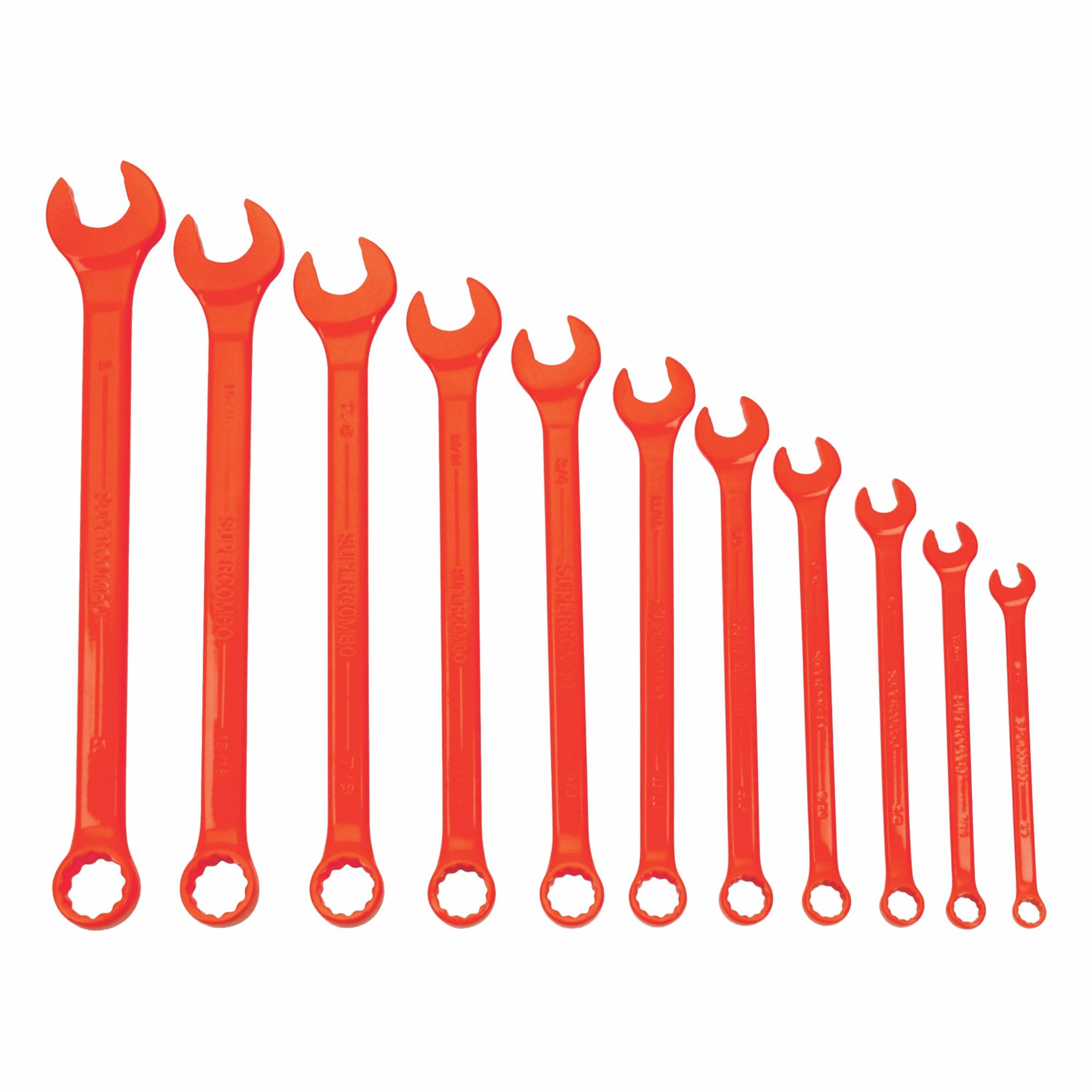 Combination Wrench Set 1 L Steel SAE