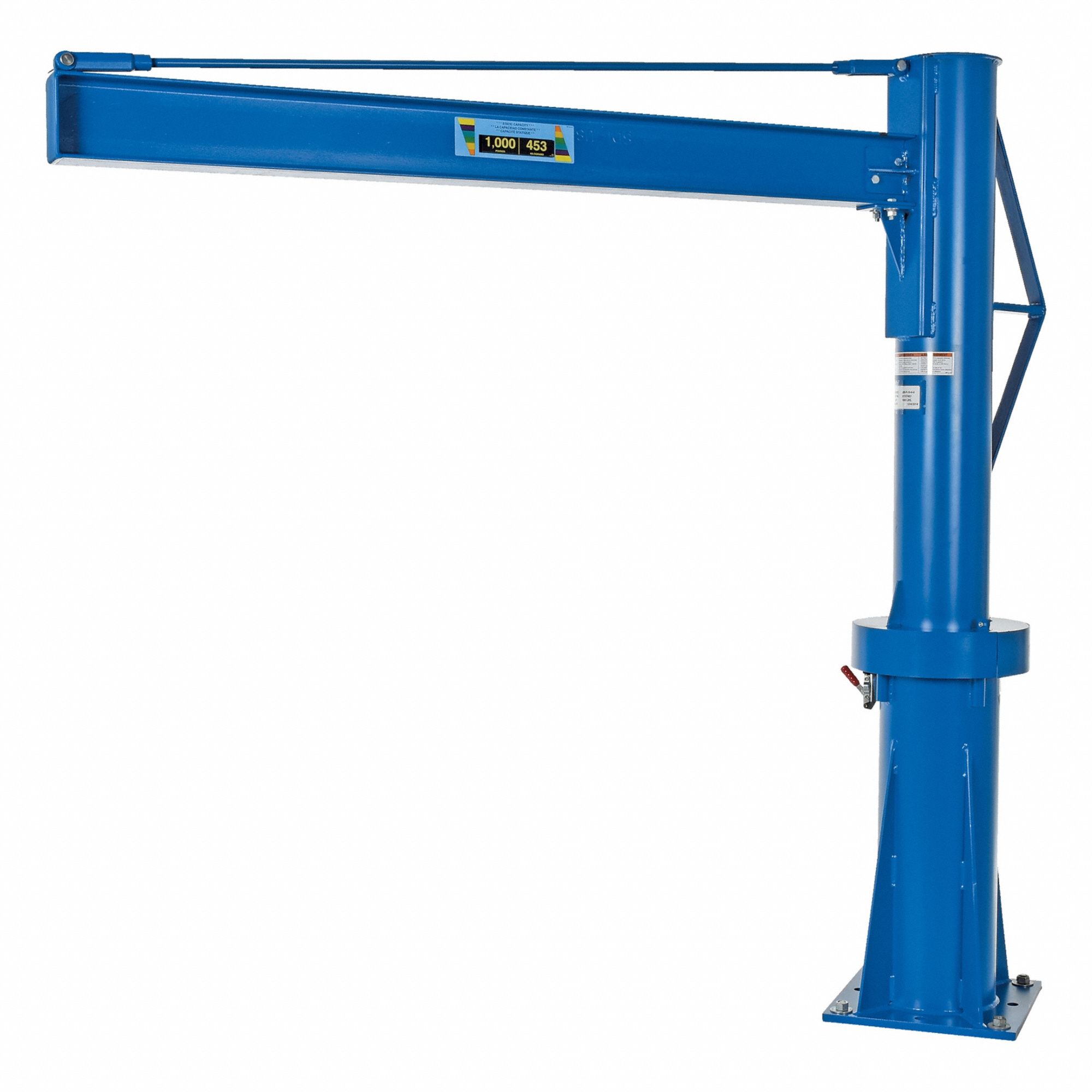 MULTI STATION JIB CRANE, TRANSPORTABLE, 6 IN SPAN