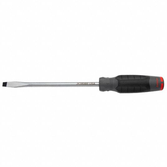 PROTO, 3/8 in Tip Size, Extra Long Lg, General Purpose Keystone Slotted ...