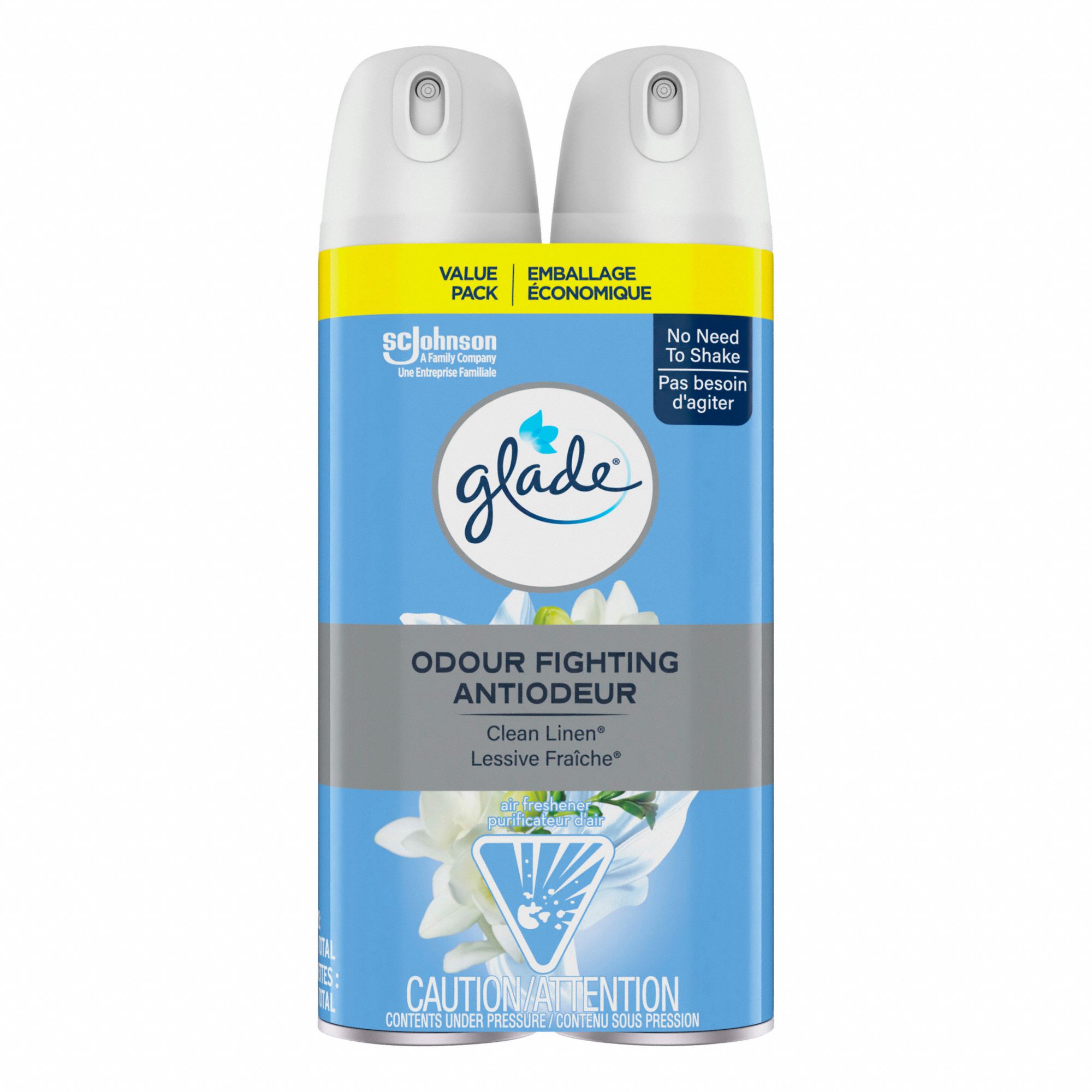 AEROSOL AIR FRESHENER TWIN PACK - CLEAN