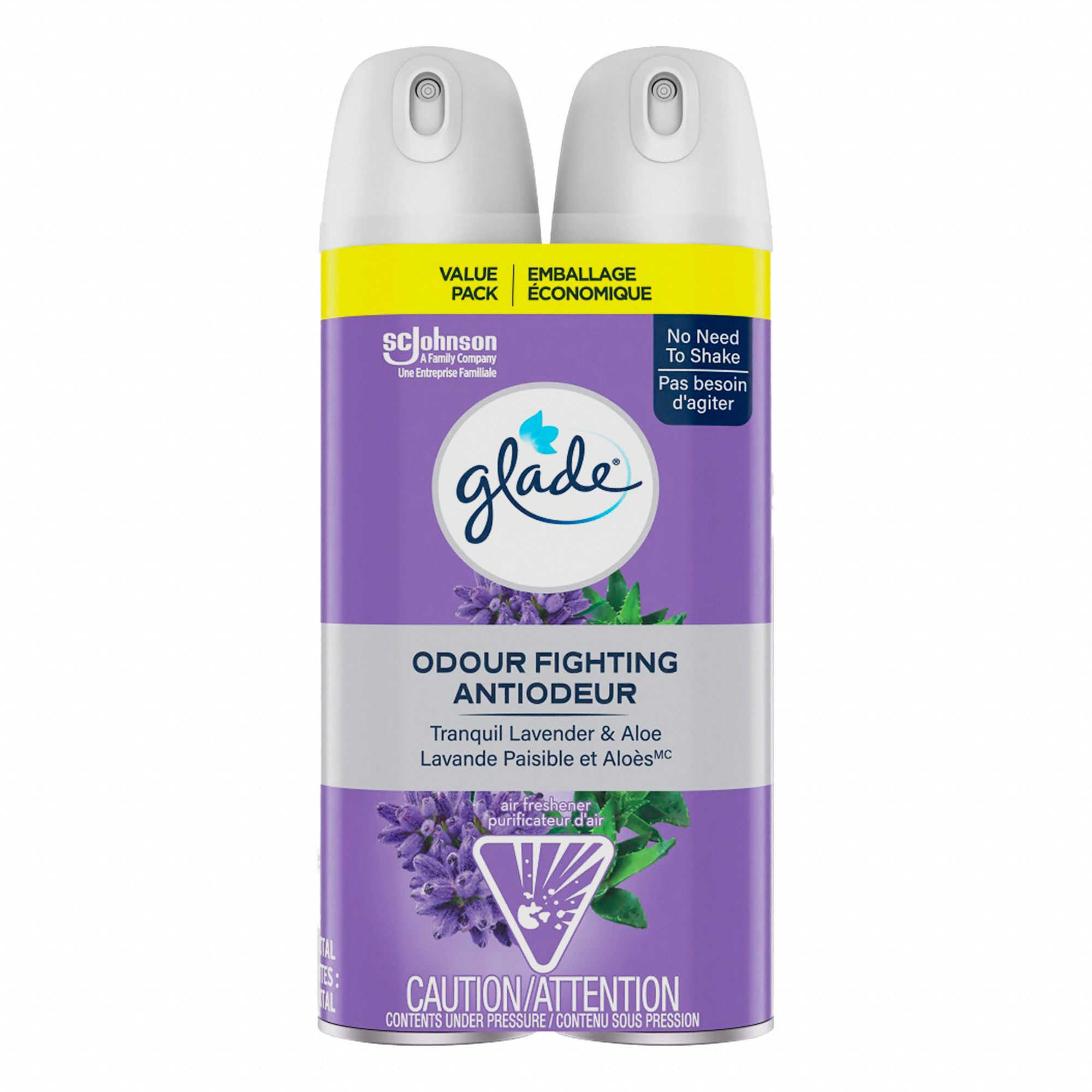 AEROSOL AIR FRESHENER TWIN PACK - LAVEND
