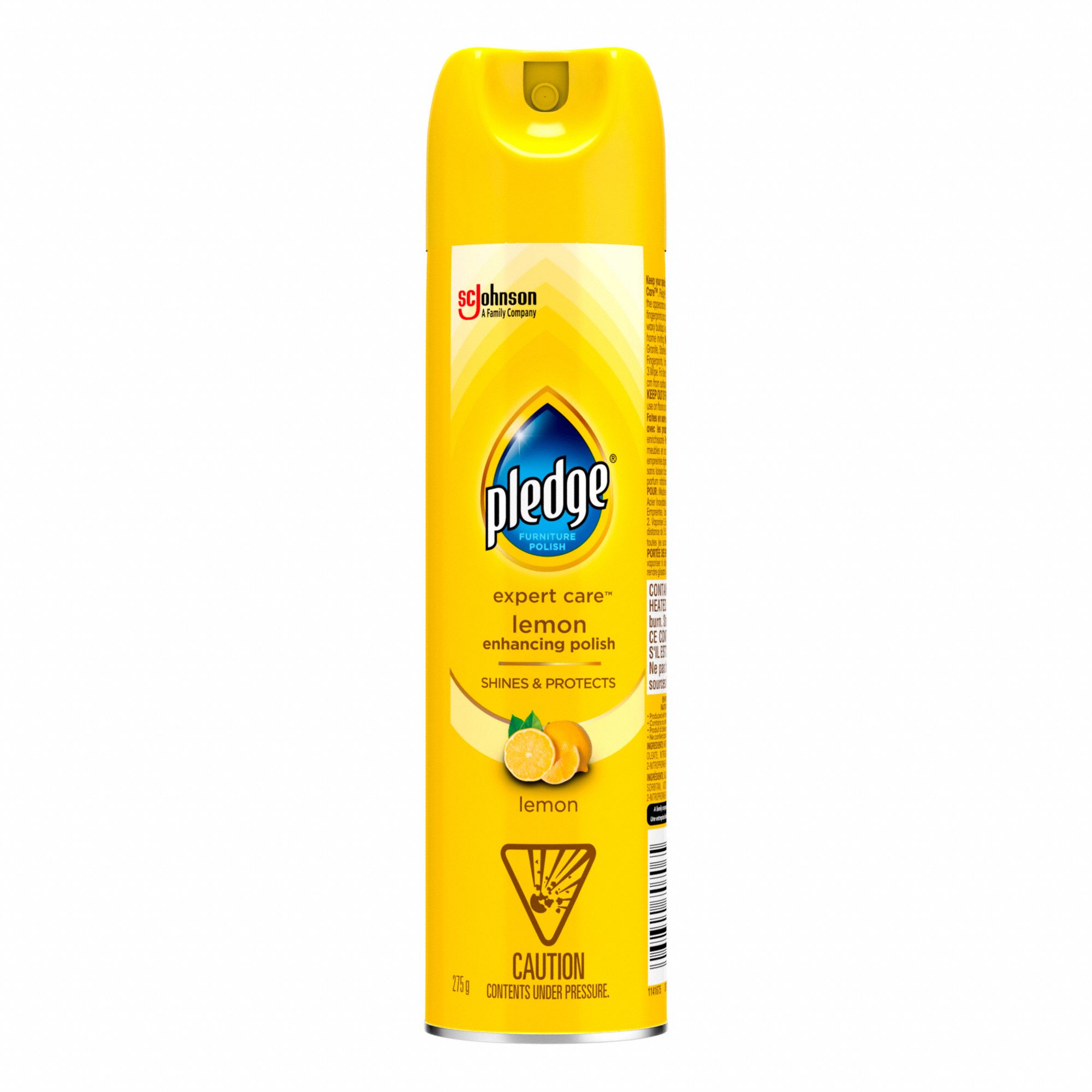 FURNITURE POLISH AEROSOL LEMON 275ML