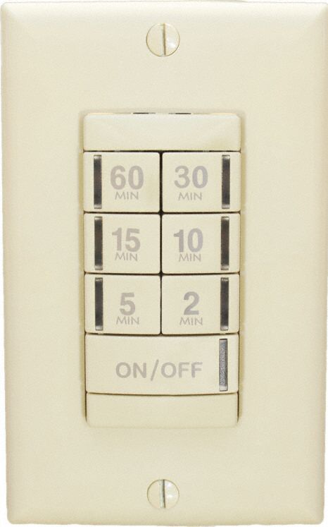 Wall Switch Timer Ivory 120/277V AC