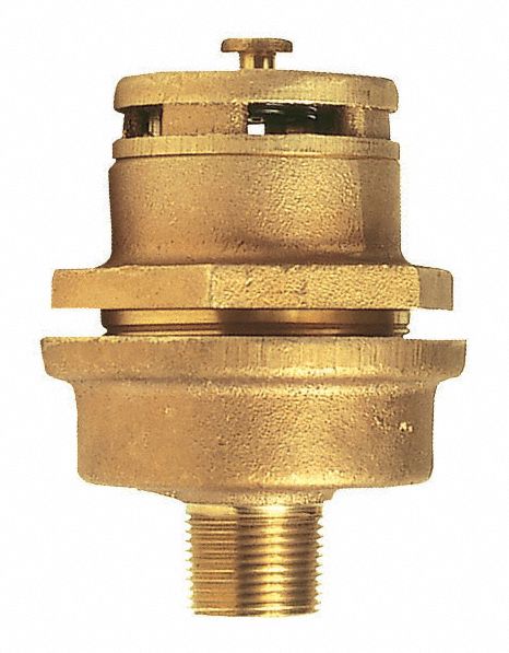 VERTICAL VENT ASSEMBLY, BRASS, FOR ¾ IN BUNG OPENINGS