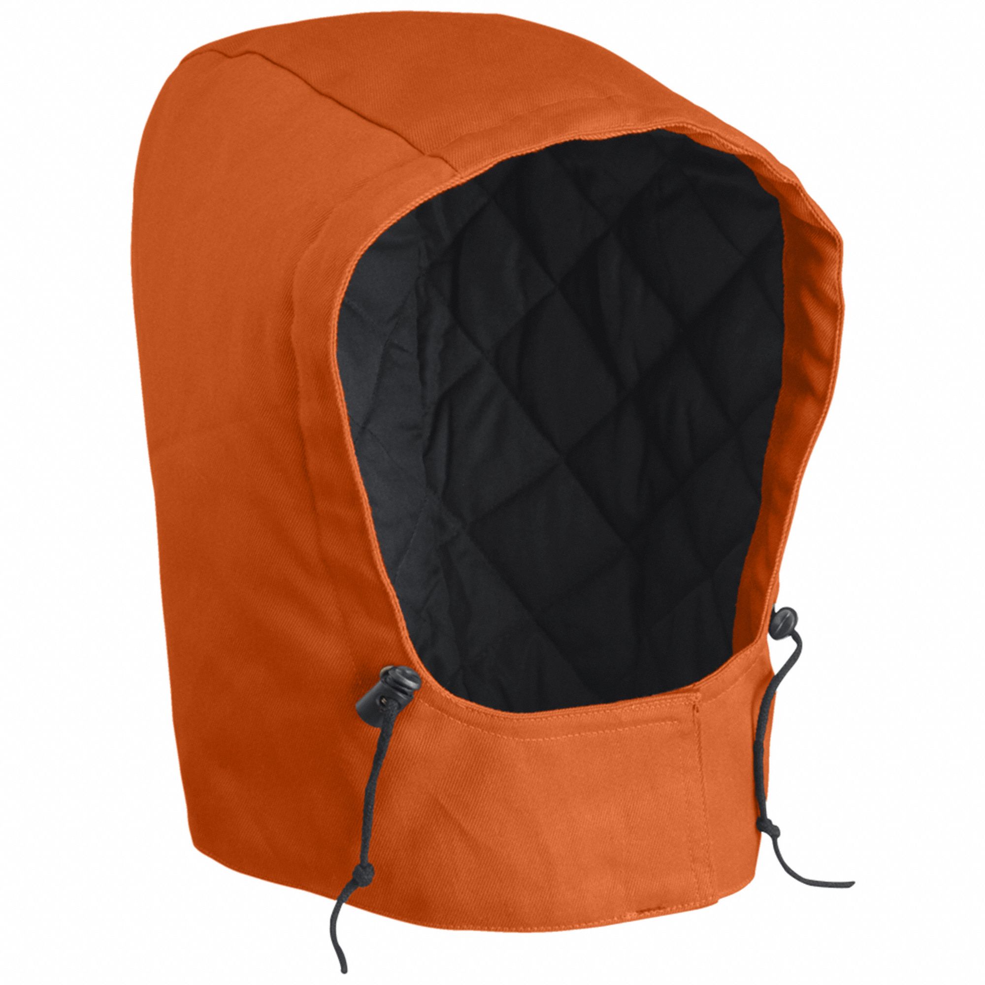 RAIN HOOD,NYLON,ORANGE,SZ UNIVERSAL