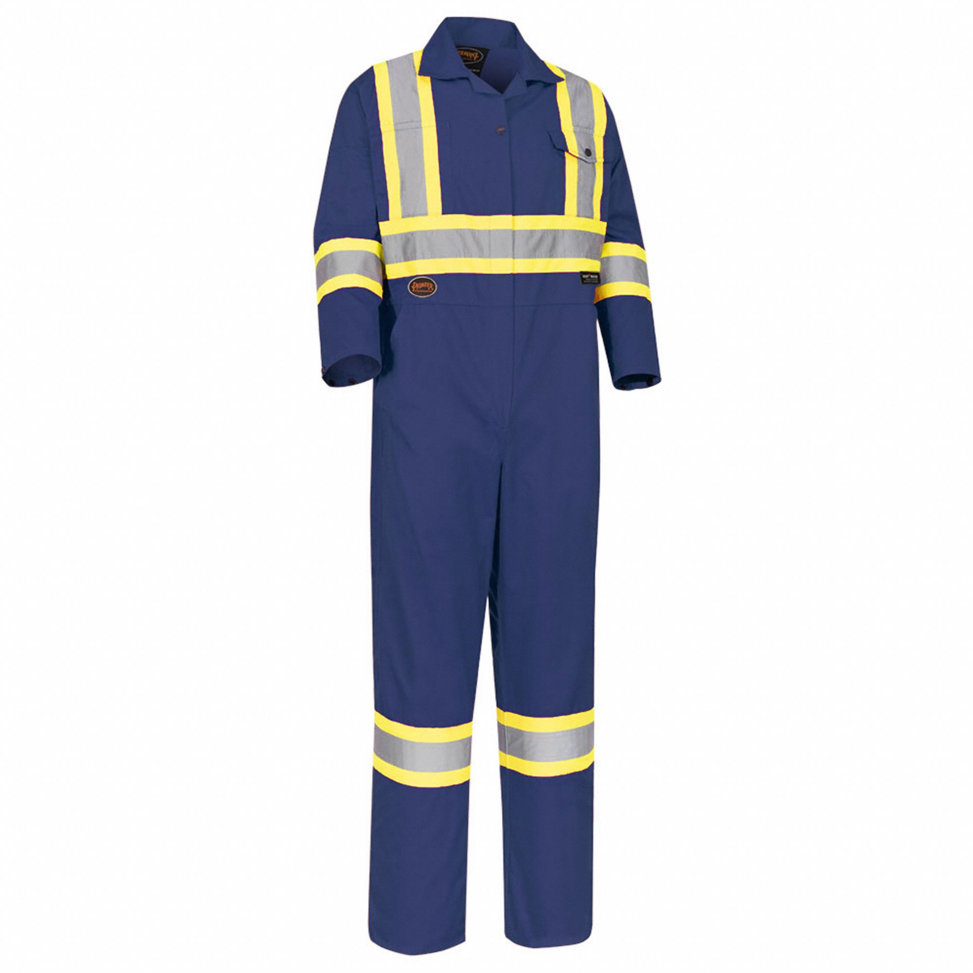 HIGH-VISBILITY COVERALLS