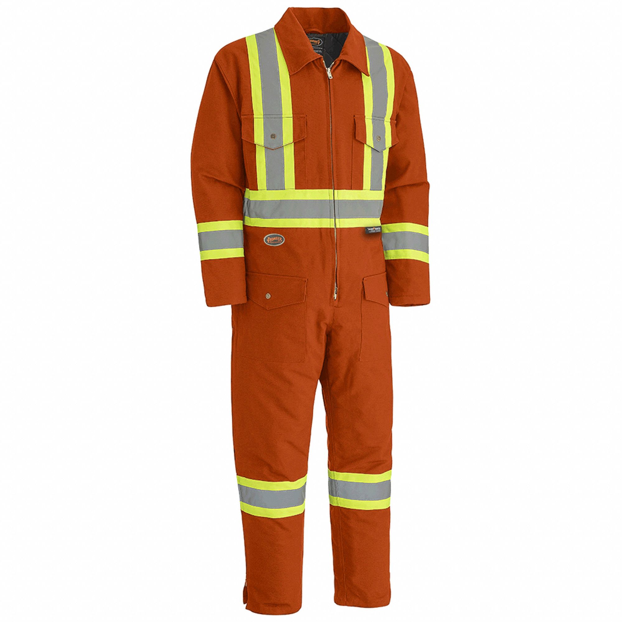 HIGH-VISBILITY COVERALLS