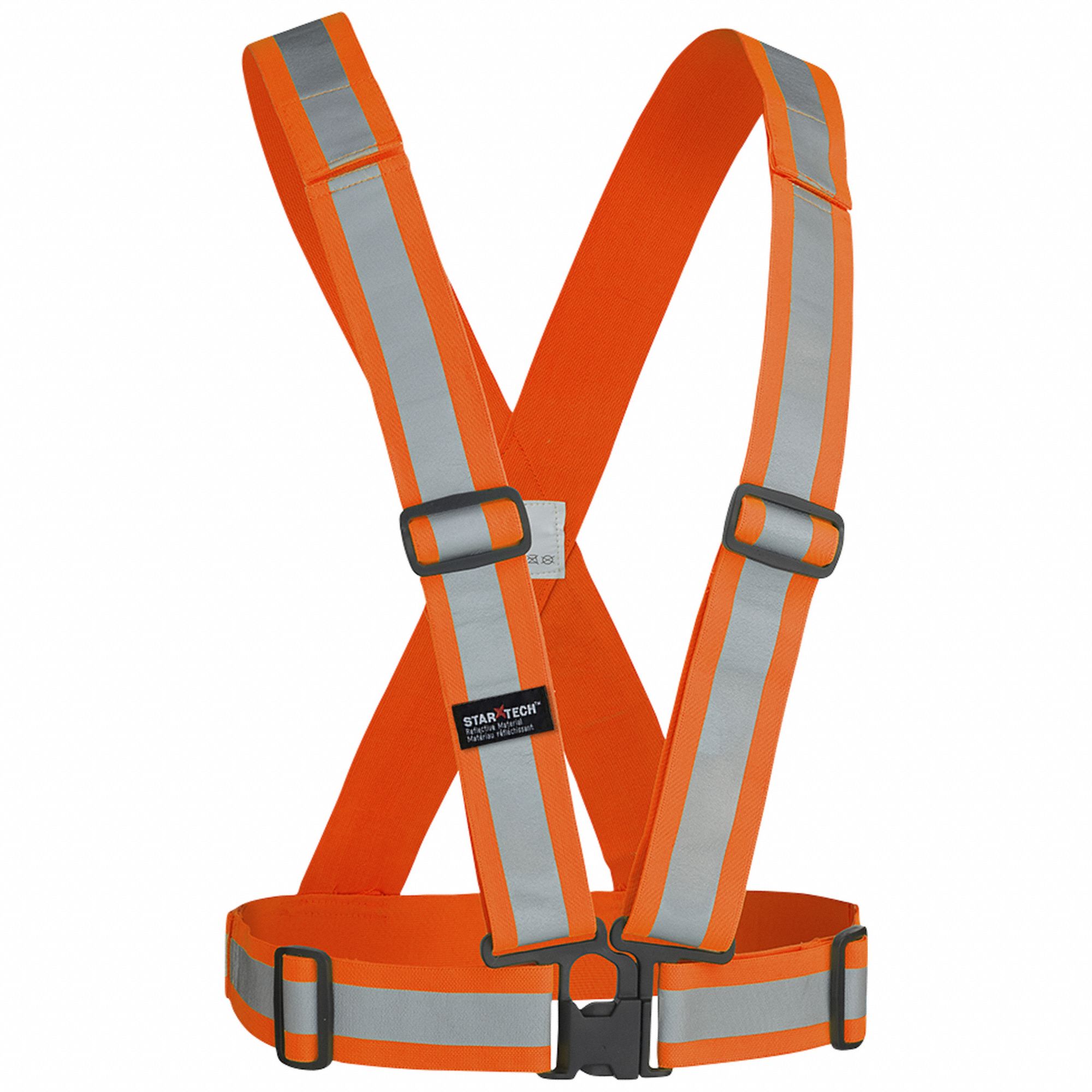 HI-VIS SAFETY SASH, ORANGE, UNIVERSAL SIZE