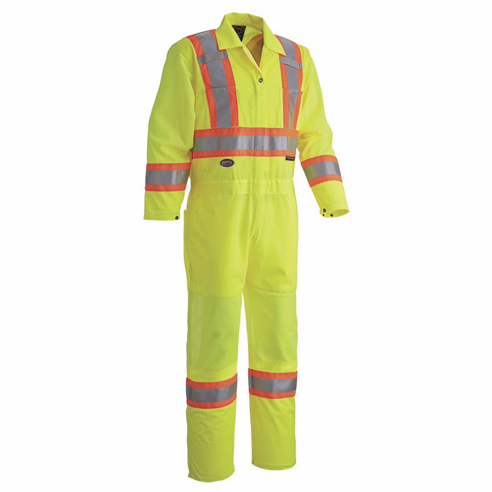 HIGH-VISBILITY COVERALLS