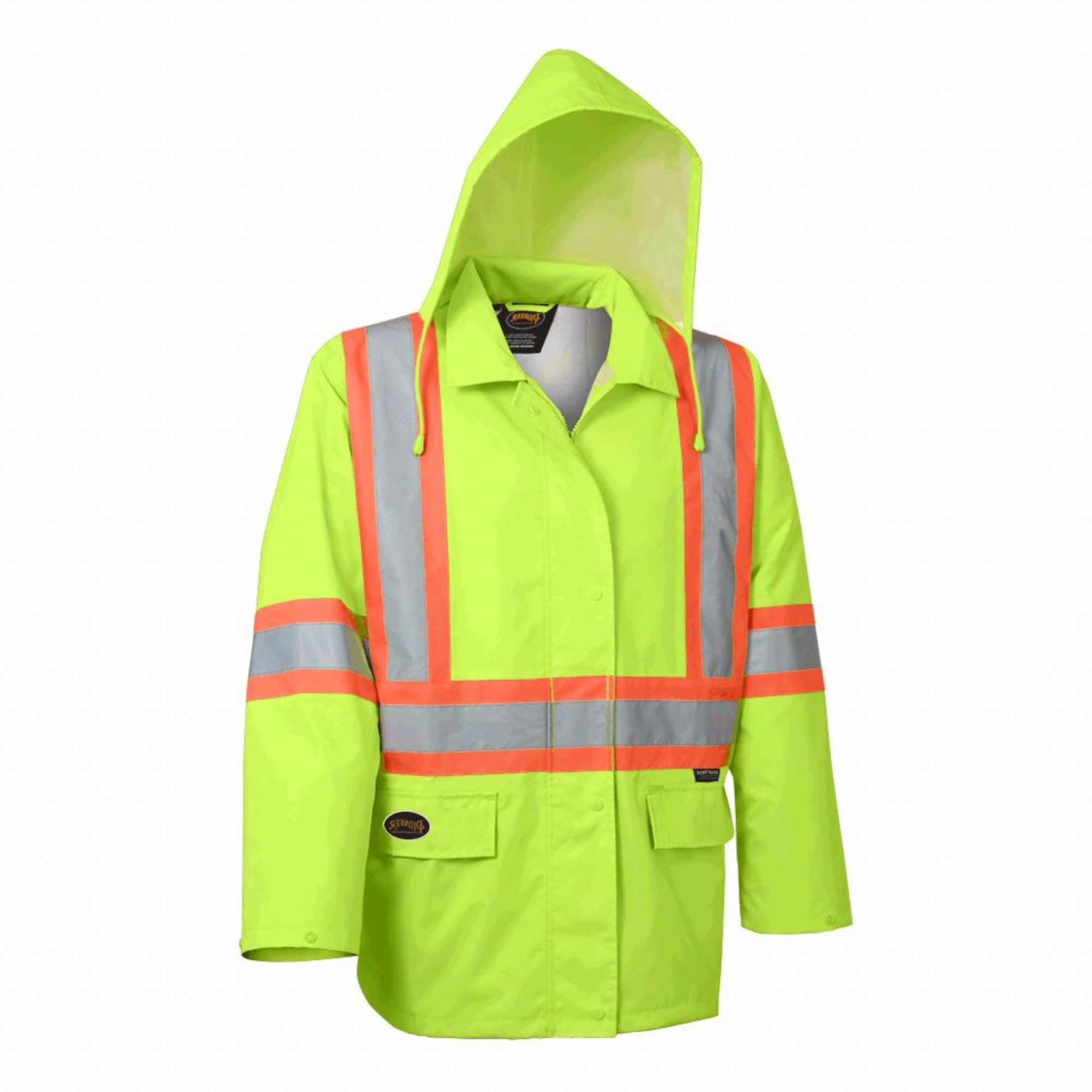 JACKET,HI-VIS YELLOW,UNISEX,2XL,MESH