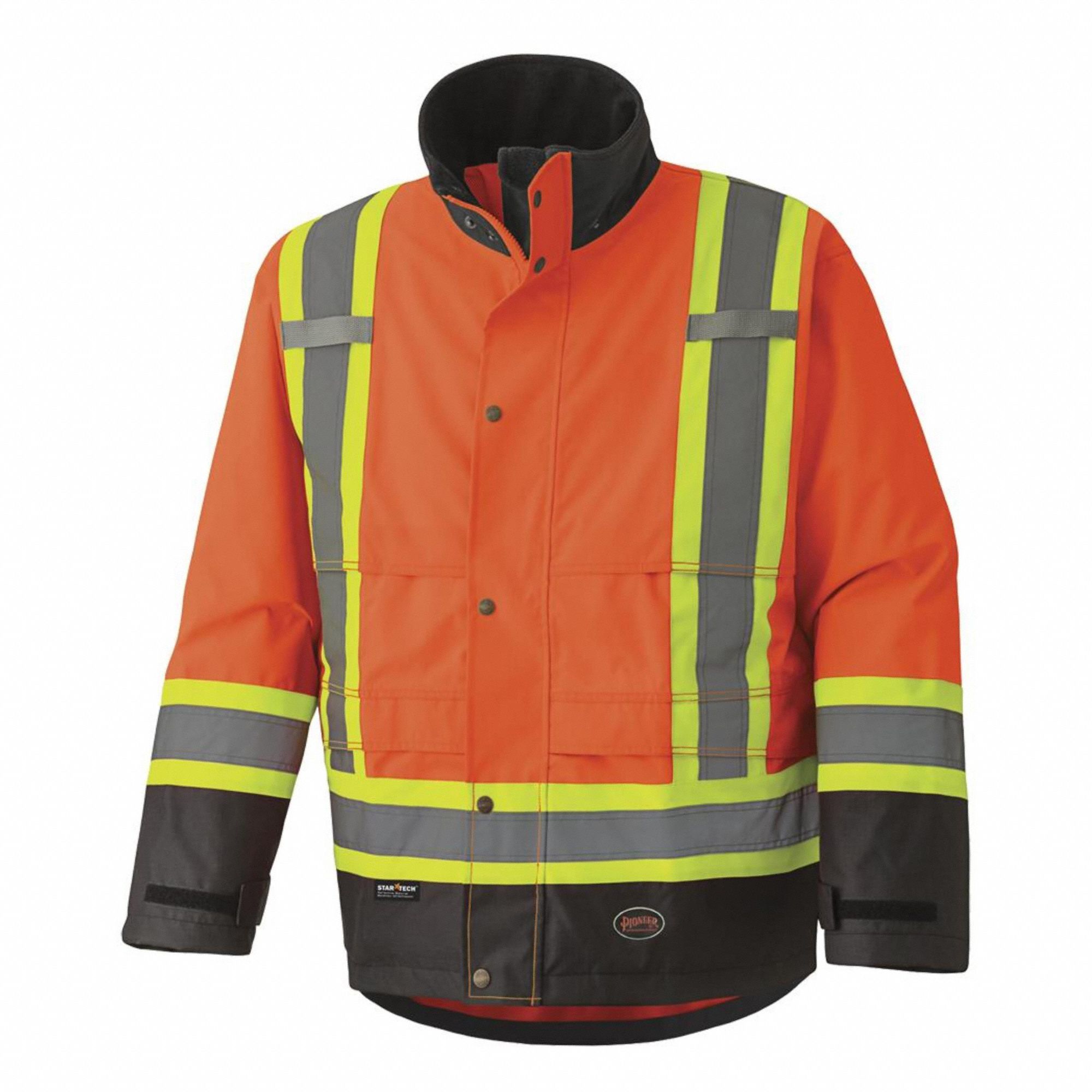 JACKET,HI-VIS ORANGE,UNISEX,3XL,MESH