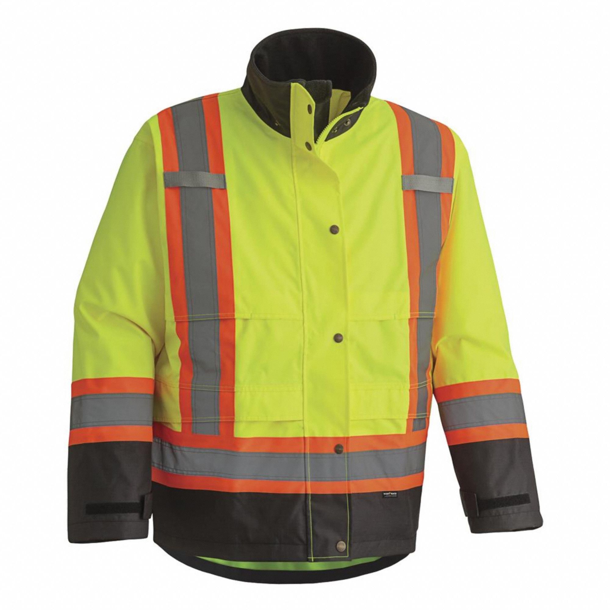 JACKET,HI-VIS YELLOW,UNISEX,4XL,MESH