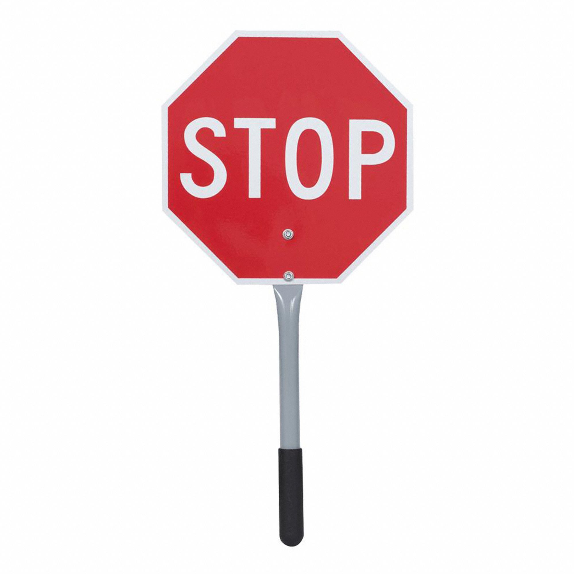 PANNEAU ARRET CIRCULATION,ALUMIN,ANGLAIS