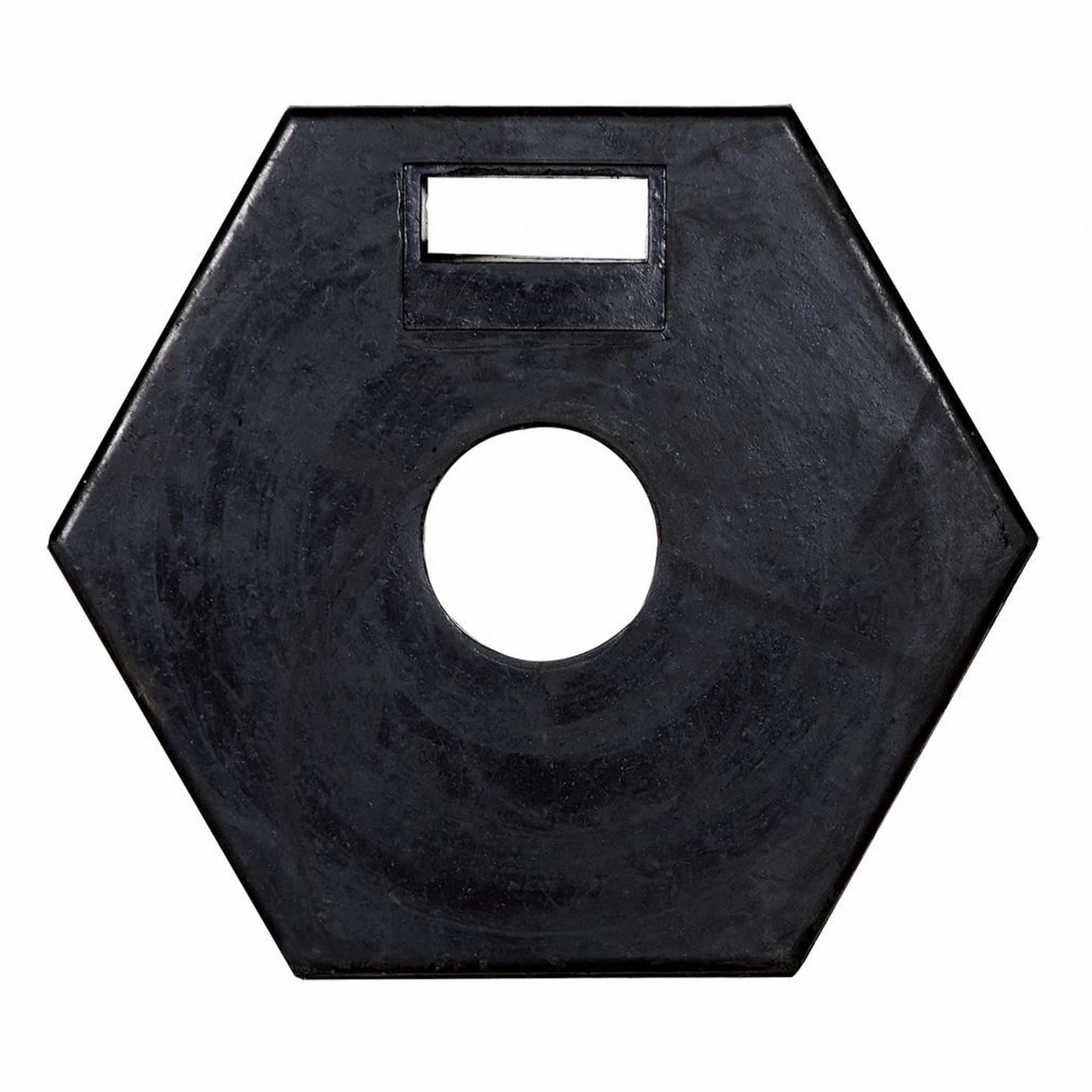 BASE DE DÉLINÉATEUR, NOIRE, BASE/CORPS EN POLYURÉTHANE, 1⅜PO, 13.2LB