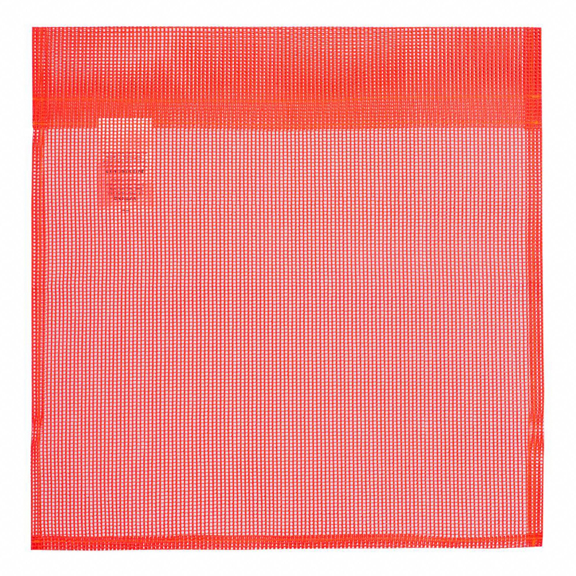 FLAG,16 IN L,ORANGE,POLYETHYLENE,OUTDOOR