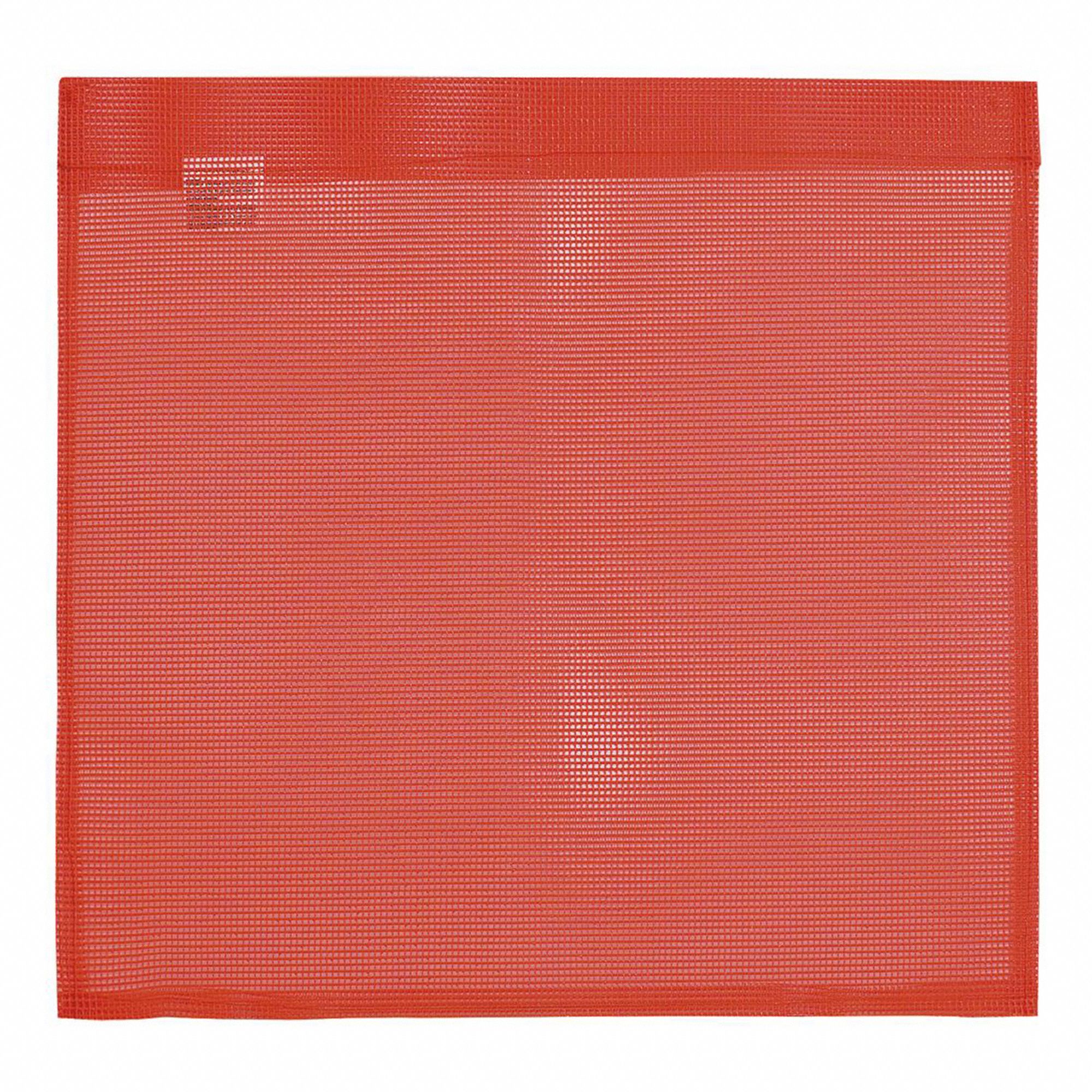 FLAG,18 IN L,ORANGE,POLYETHYLENE,OUTDOOR