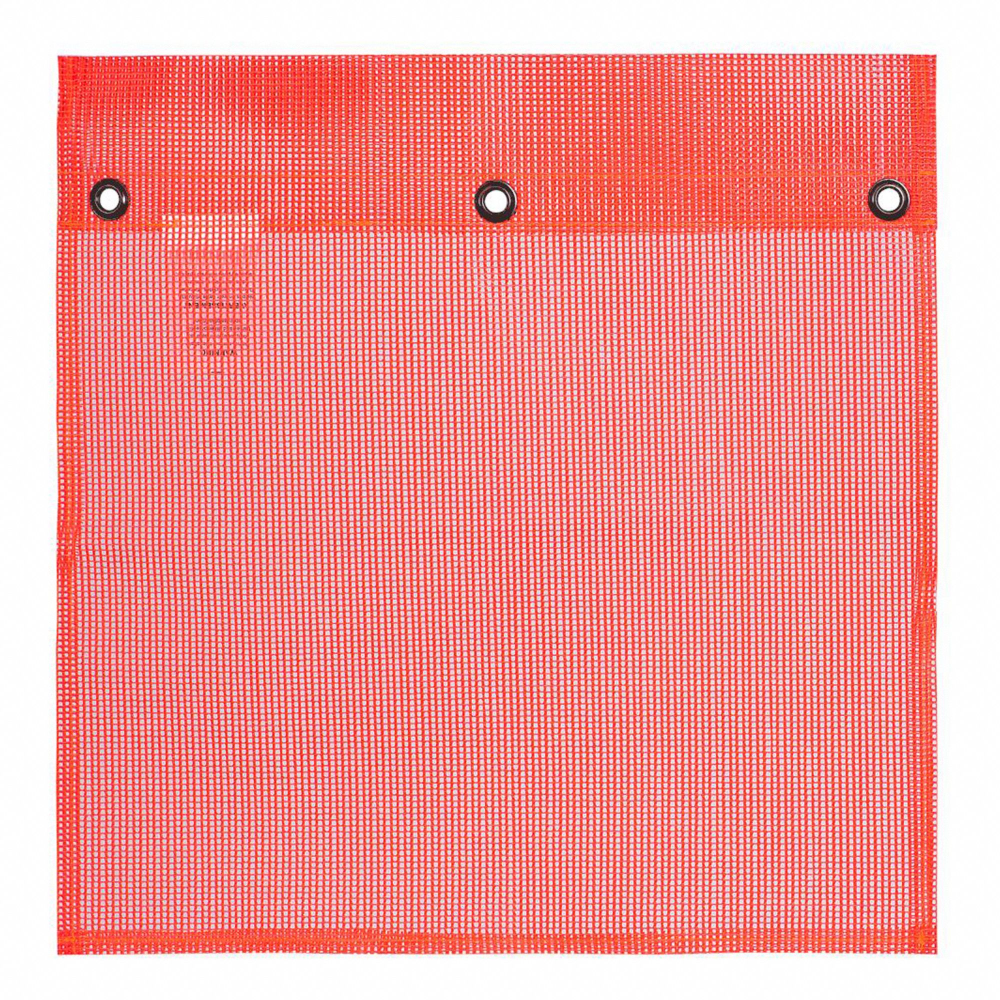 FLAG,16 IN L,ORANGE,POLYETHYLENE,OUTDOOR