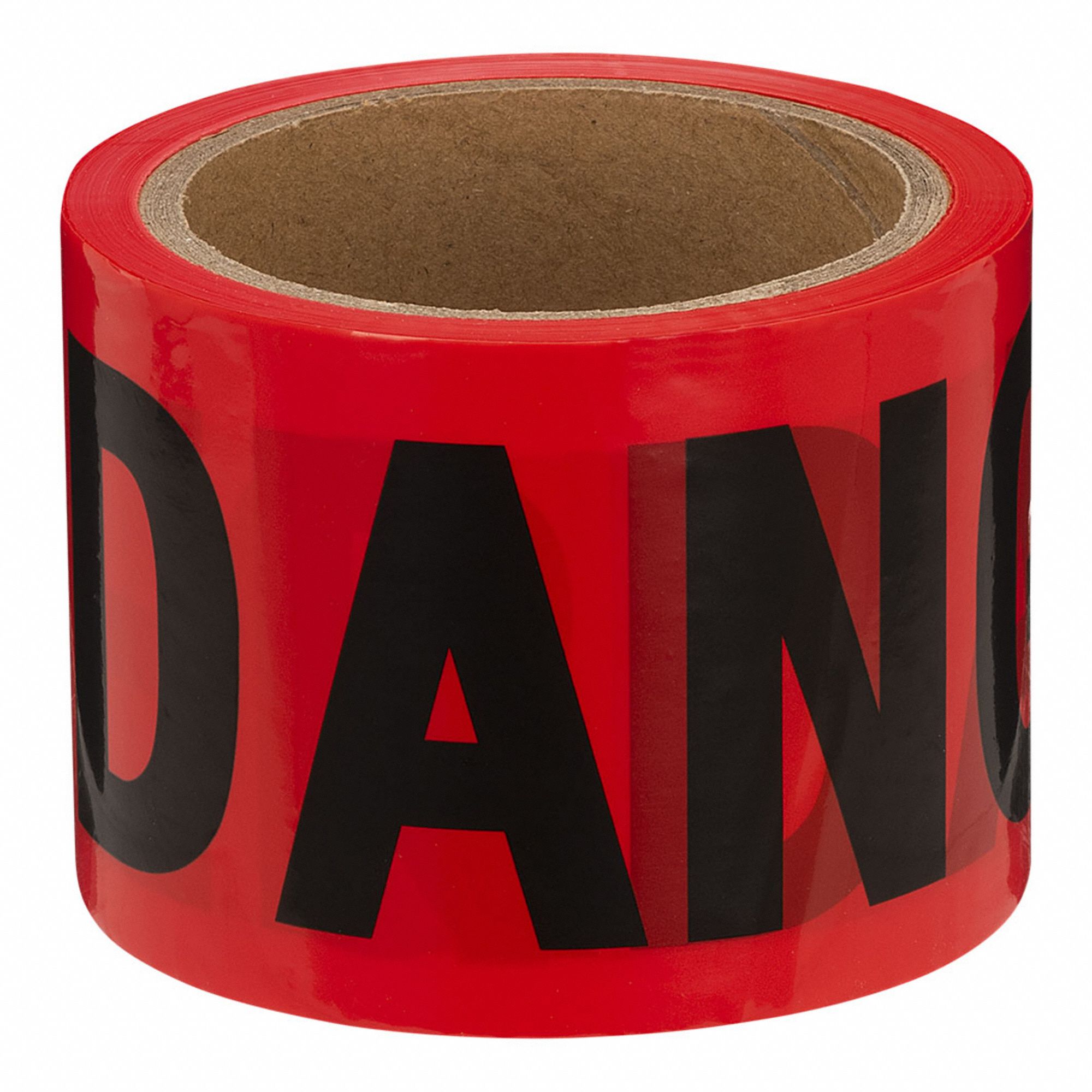 RUBAN SIGNALISATION,200 PI,ROUGE,SOLIDE