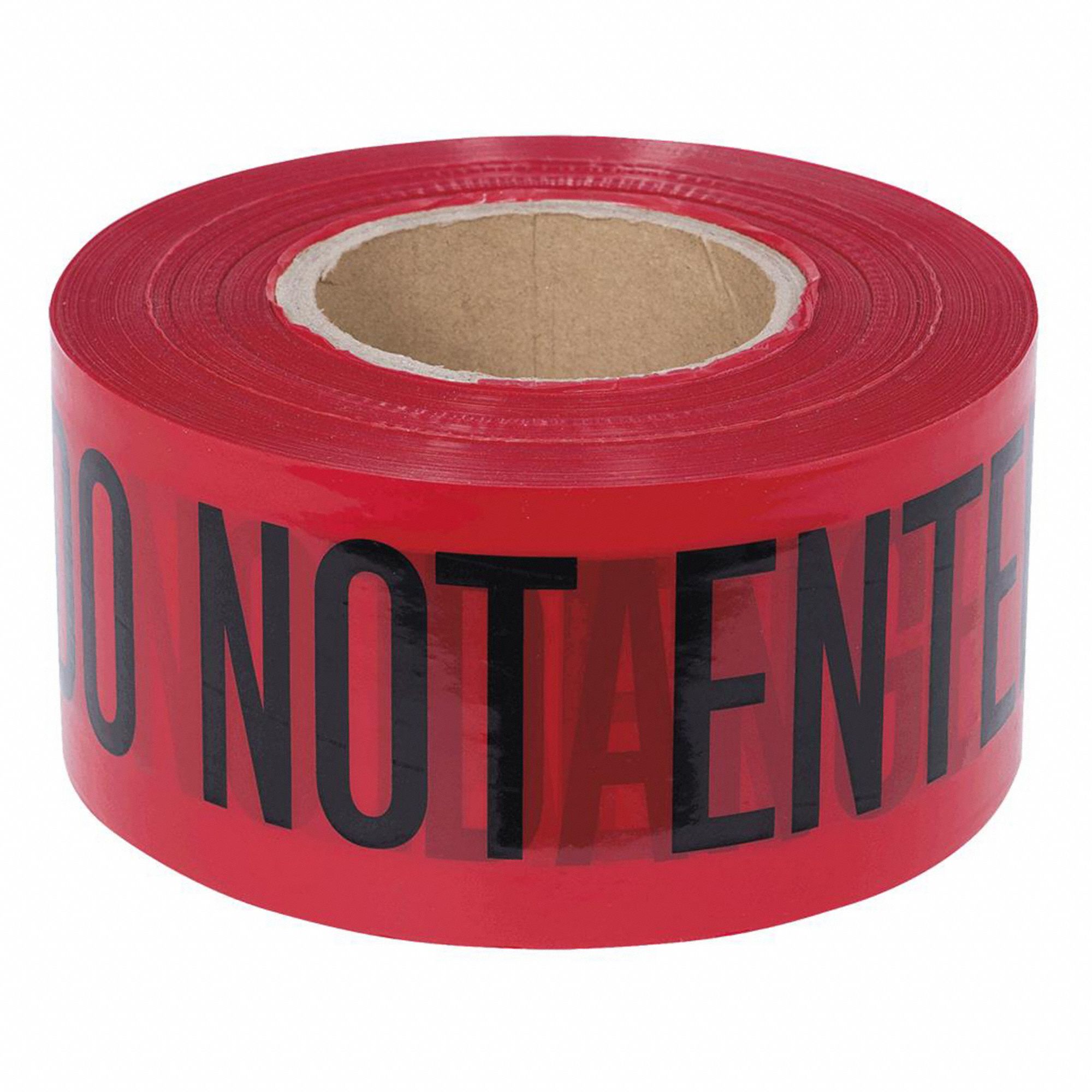 RUBAN SIGNALISATION,1000 PI,ROUGE,SOLIDE