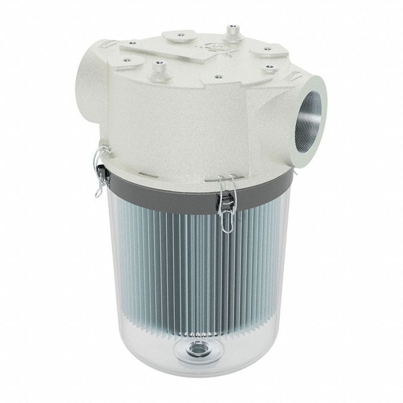 T-Style Vapor Condenser: 3 in FPT, JST-C2081-300C, 3 in FPT Outlet Size, Cold Trap