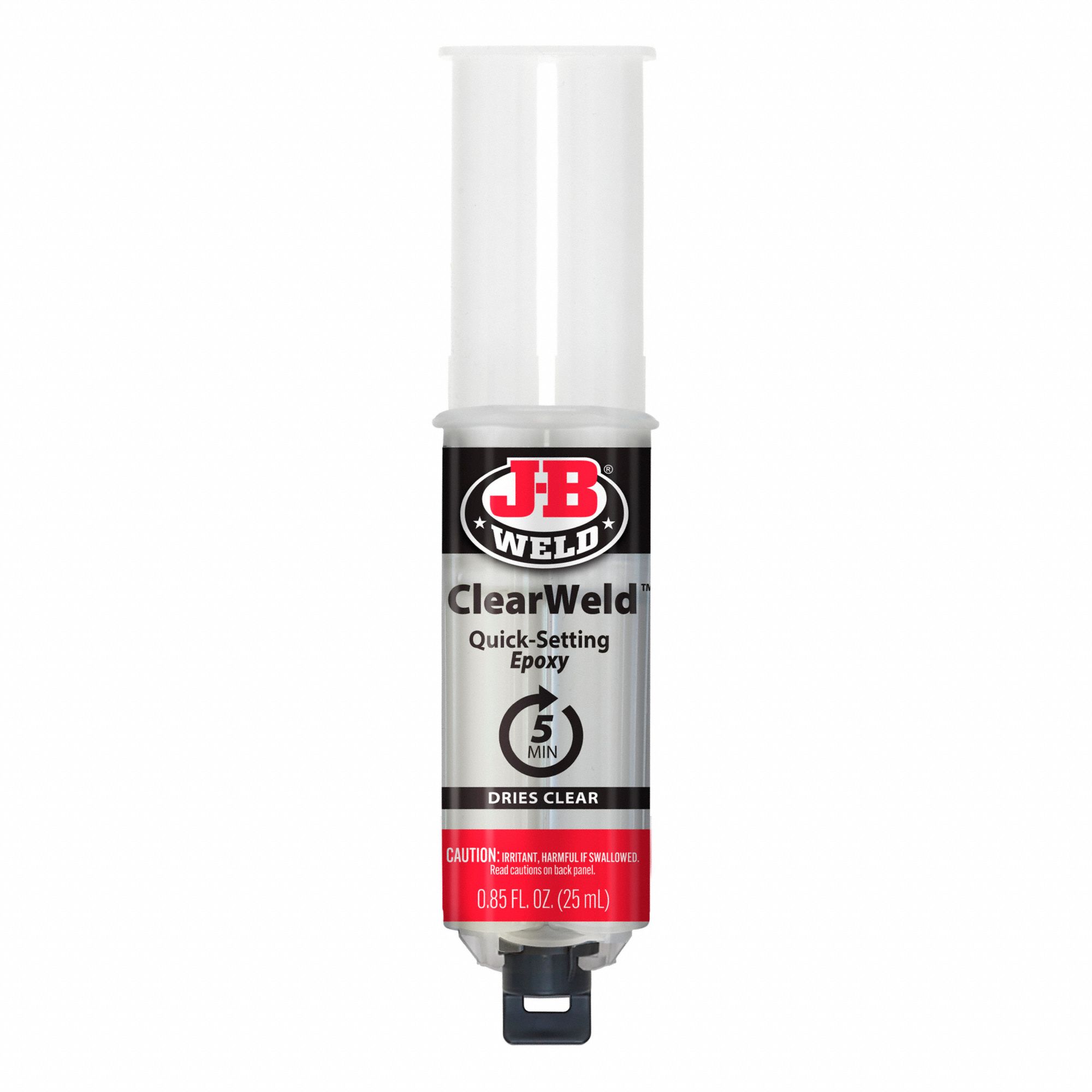 EPOXY ADHESIVE, CLEARWELD, AMBIENT CURED, 25 ML, SYRINGE, CLEAR, GEL