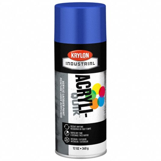 Krylon Industrial K01910A07 Spray Paint, True Blue, Gloss