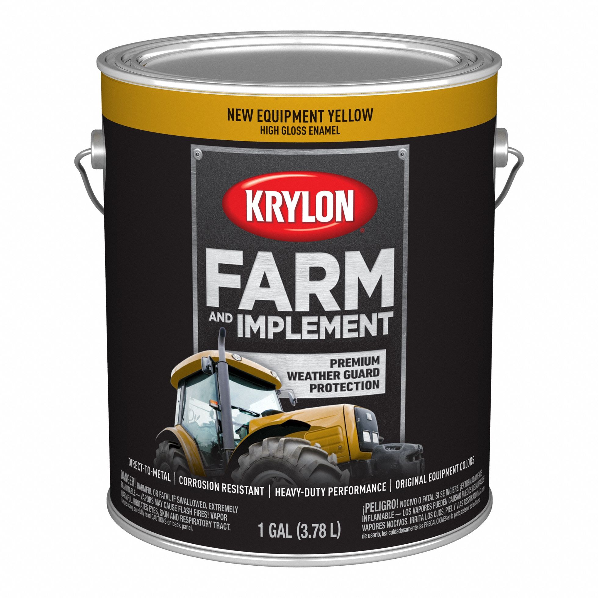 Acrylic Coating: Exterior, Std, DTM Coating/Rust Preventative, Metal/Wood, Solvent, Yellows