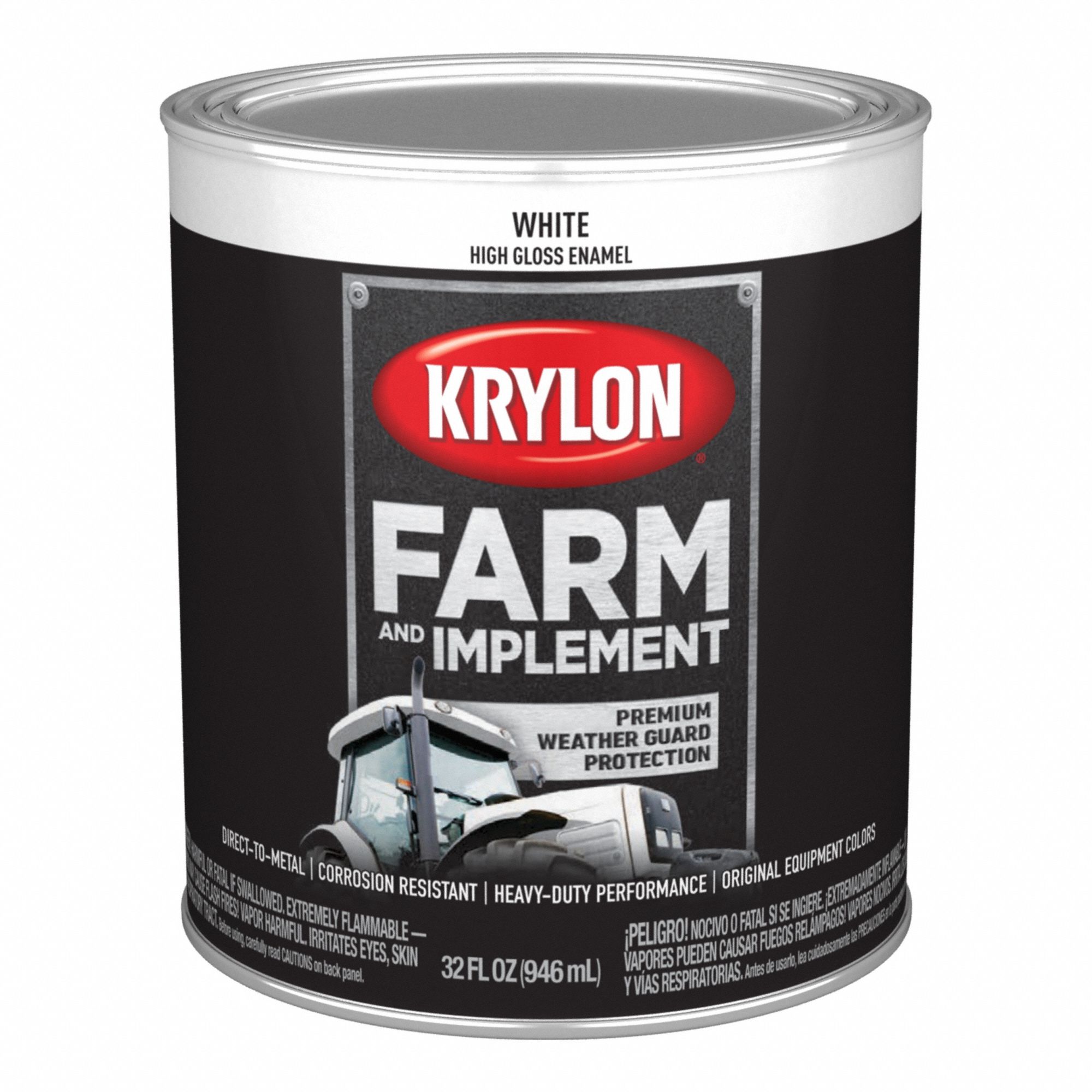 Acrylic Coating: Exterior, Std, DTM Coating/Rust Preventative, Metal/Wood, Solvent, Whites