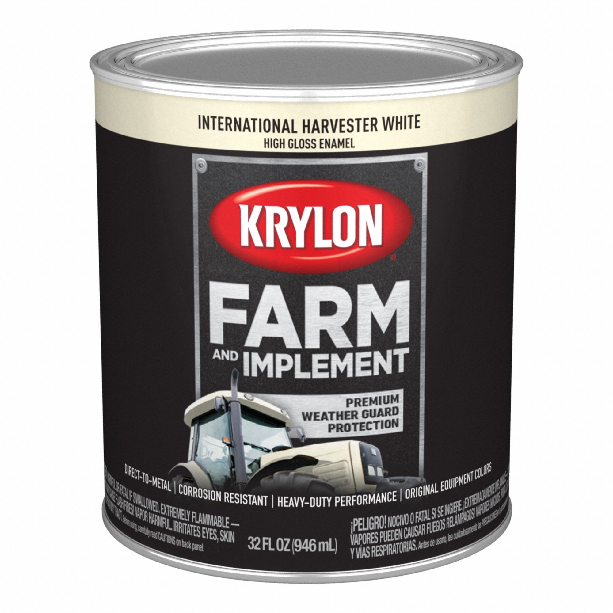 Acrylic Coating: Exterior, Std, DTM Coating/Rust Preventative, Metal/Wood, Solvent, Whites