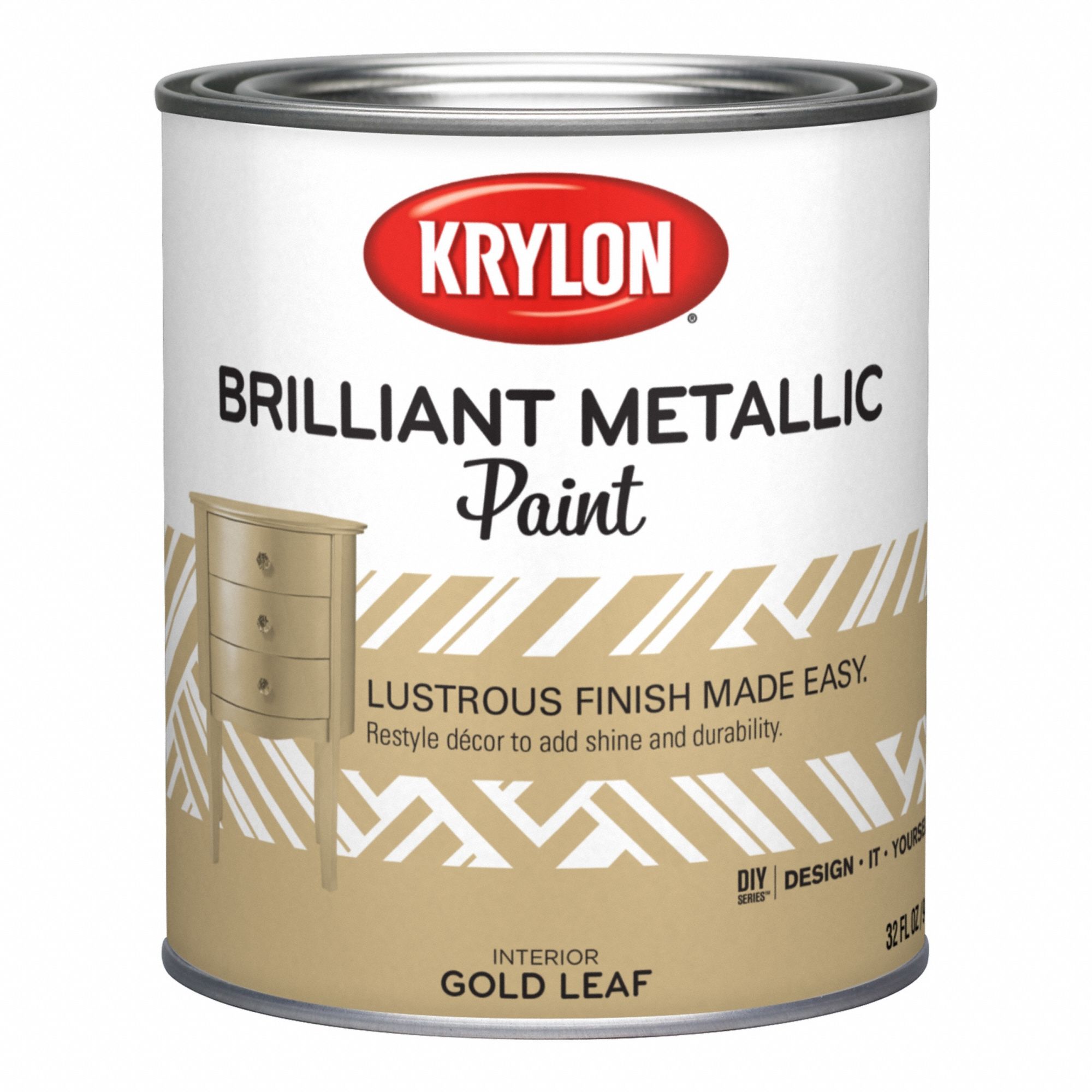 Interior Paint: Metallic Paint, Interior, Ceramic/Drywall/Glass/Metal/Plaster/Wood, Water